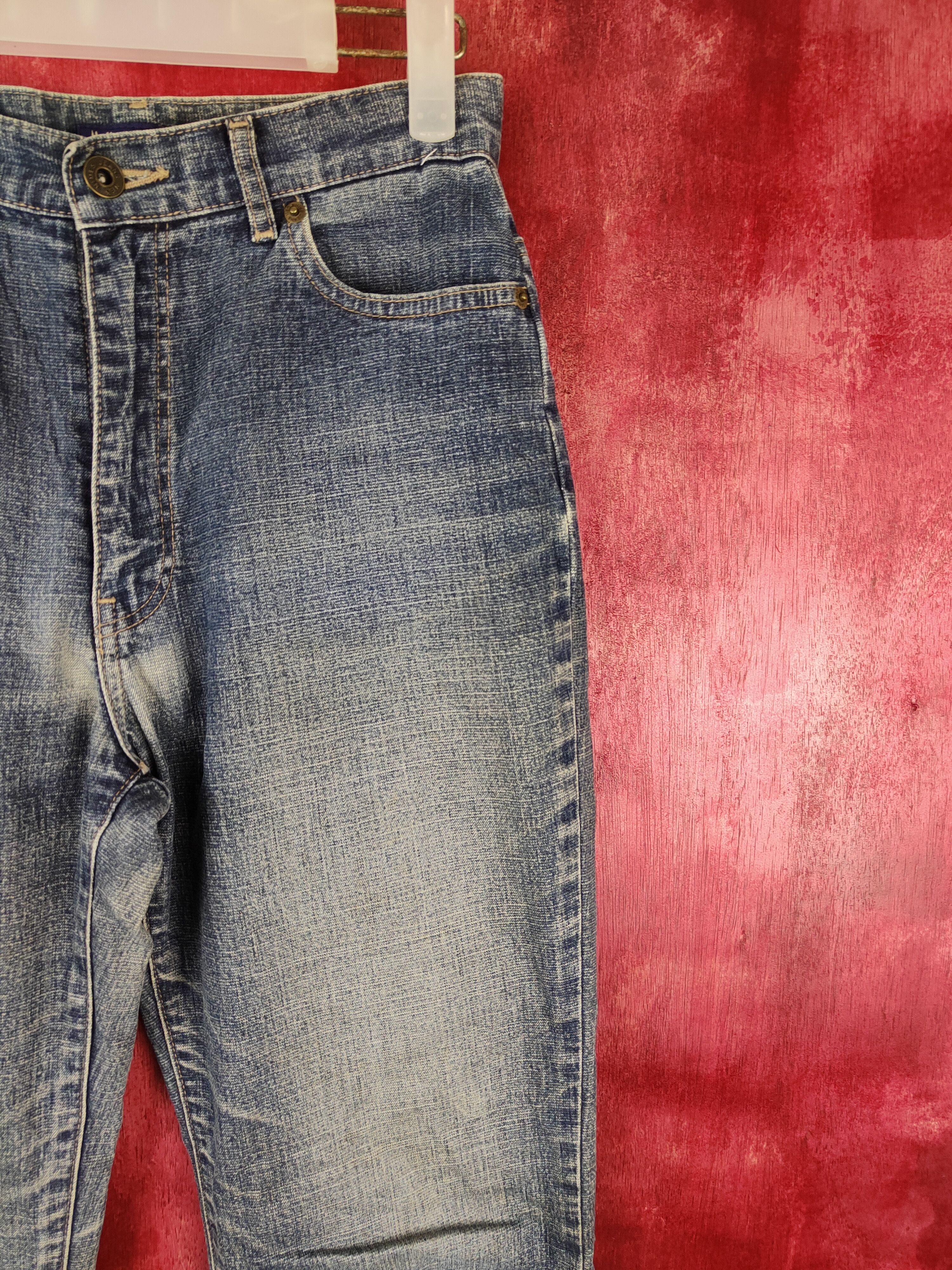 Japanese Brand × Vintage Neonimes Blue jeans distressed Pants Denim #5952 Size 26" / US 2 / IT 38 - 5 Thumbnail