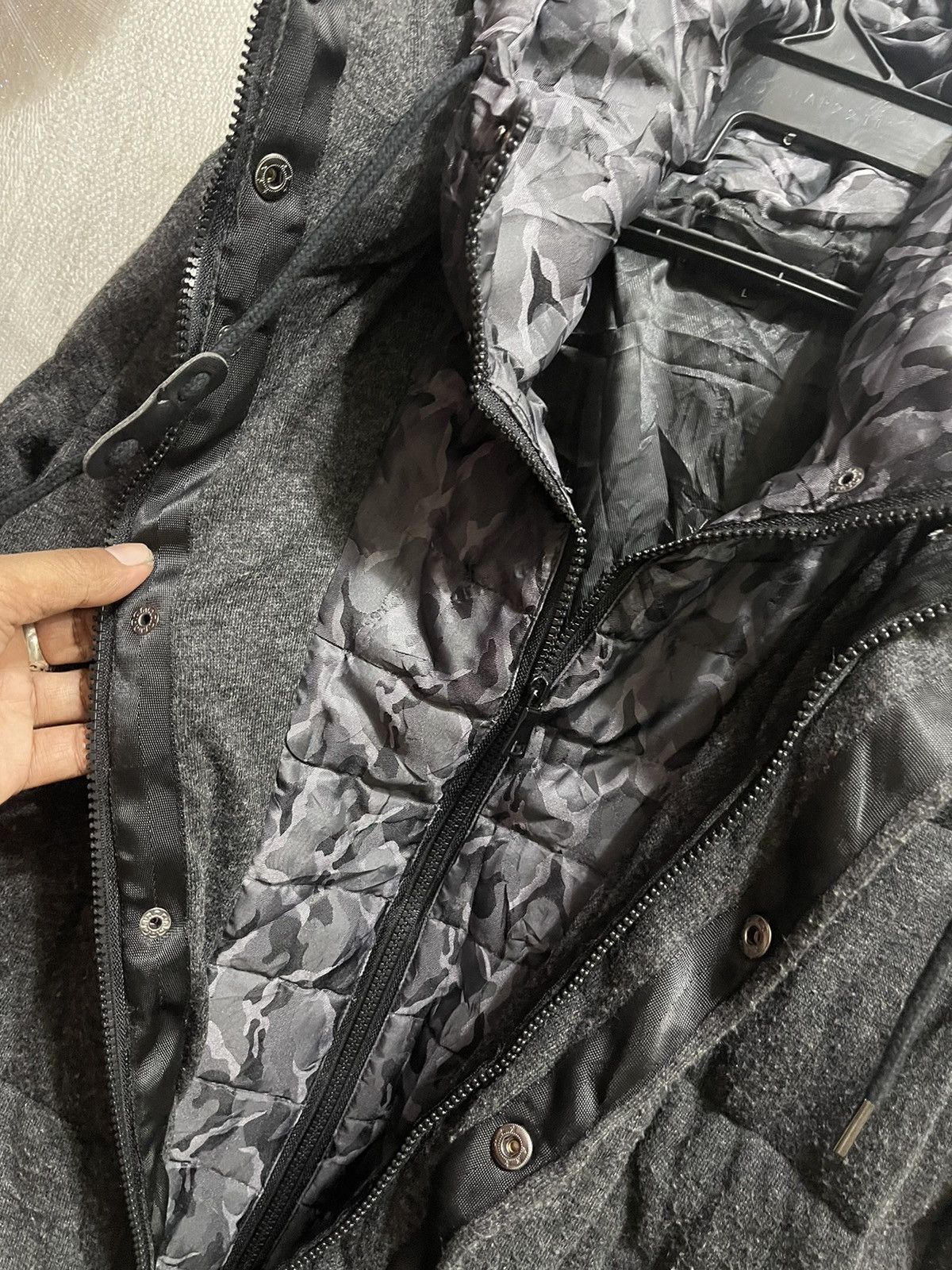 If Six Was Nine × In The Attic × Seditionaries In The Attic Camo Down Jaclet Size US L / EU 52-54 / 3 - 4 Thumbnail