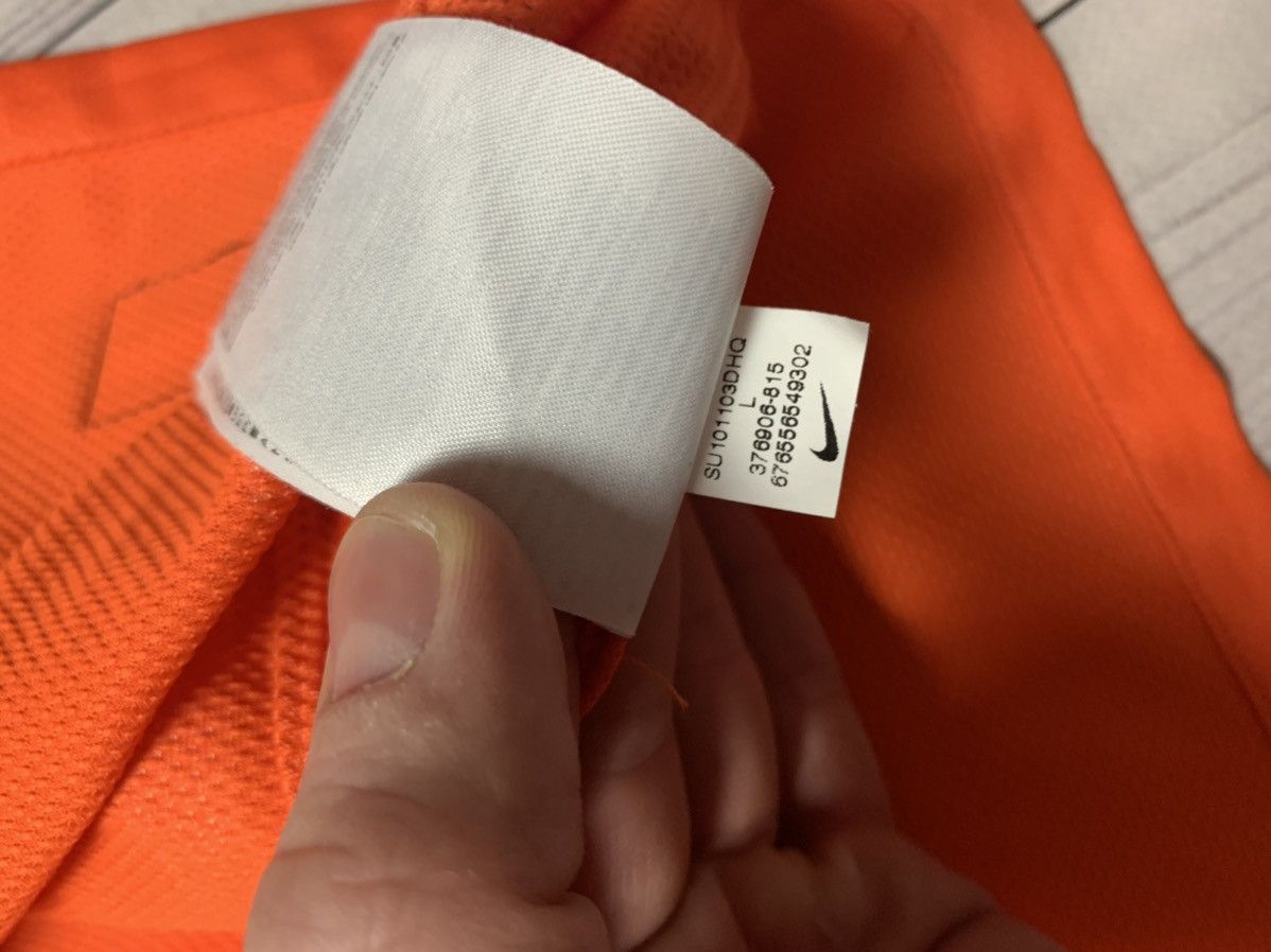 Nike × Vintage Vintage soccer jersey Nederland Holland Nike Orange size L Size US L / EU 52-54 / 3 - 4 Thumbnail