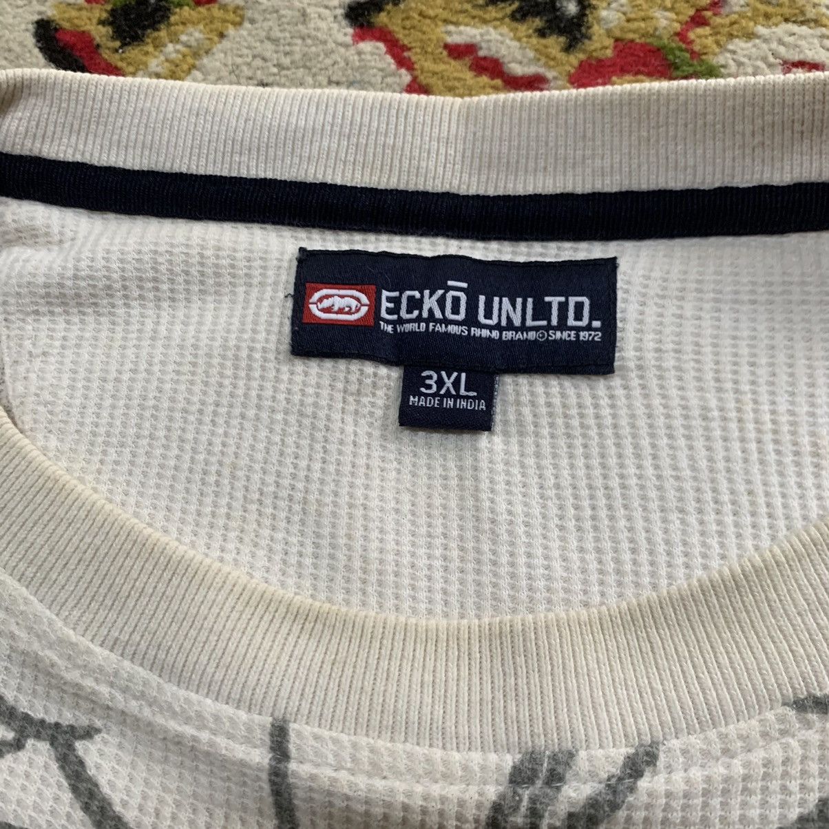 Ecko Unltd. × Vintage Rare Vintage Ecko AOP Art Tattoo Design Longsleve Shirt Size US XXL / EU 58 / 5 - 6 Thumbnail