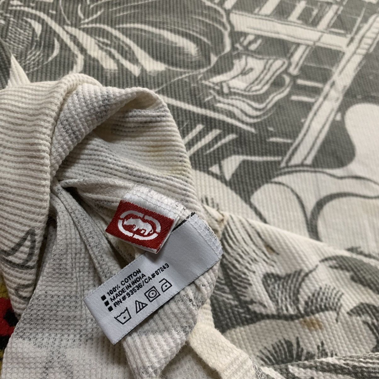 Ecko Unltd. × Vintage Rare Vintage Ecko AOP Art Tattoo Design Longsleve Shirt Size US XXL / EU 58 / 5 - 11 Thumbnail