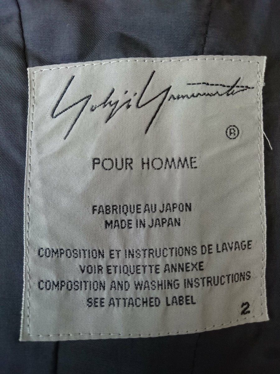 Yohji Yamamoto YYPH 19SS Double flap jacket Size US M / EU 48-50 / 2 - 8 Thumbnail
