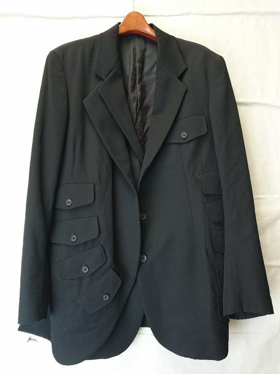 Yohji Yamamoto YYPH 19SS Double flap jacket Size US M / EU 48-50 / 2 - 1 Thumbnail