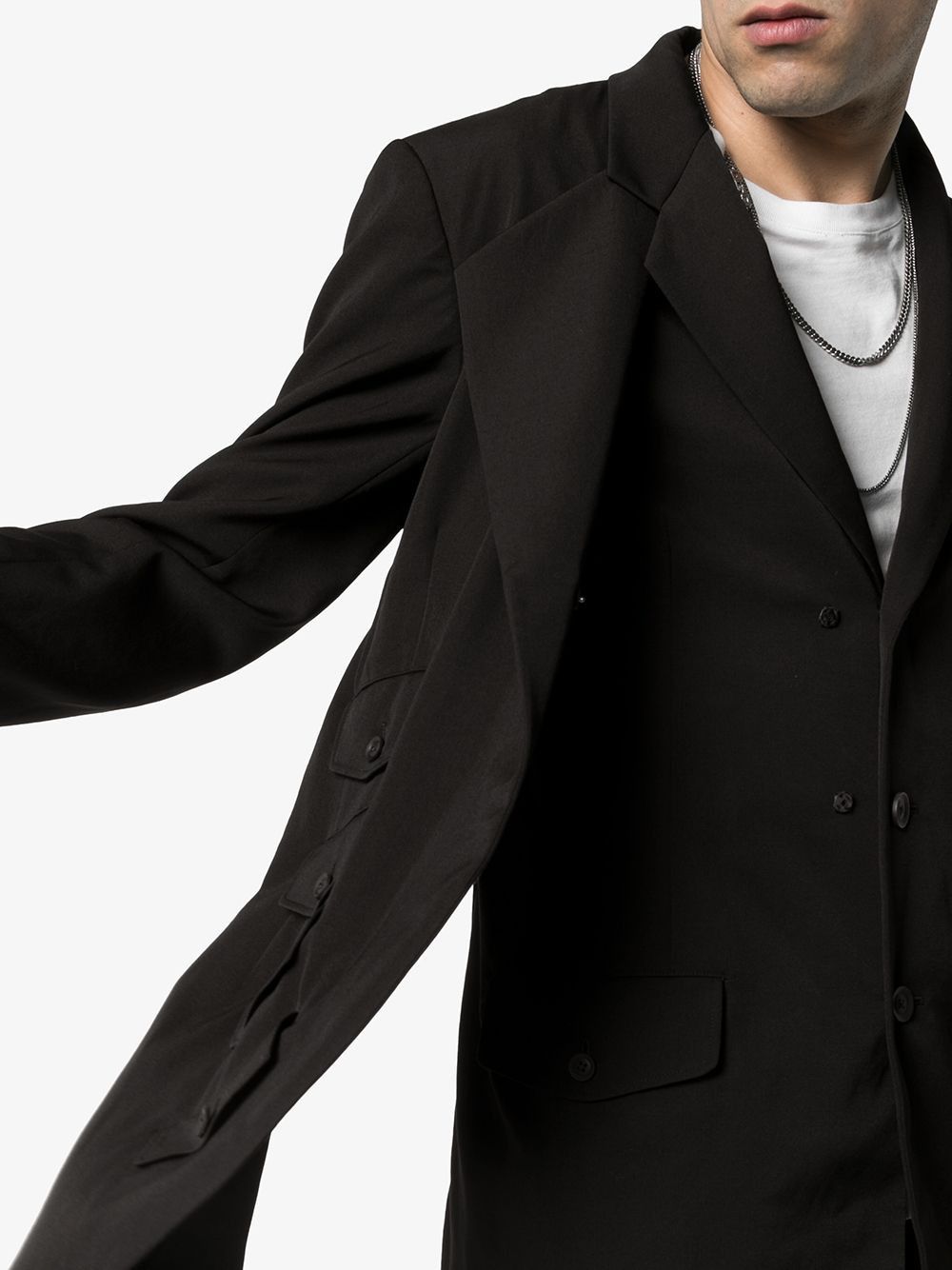 Yohji Yamamoto YYPH 19SS Double flap jacket Size US M / EU 48-50 / 2 - 5 Thumbnail