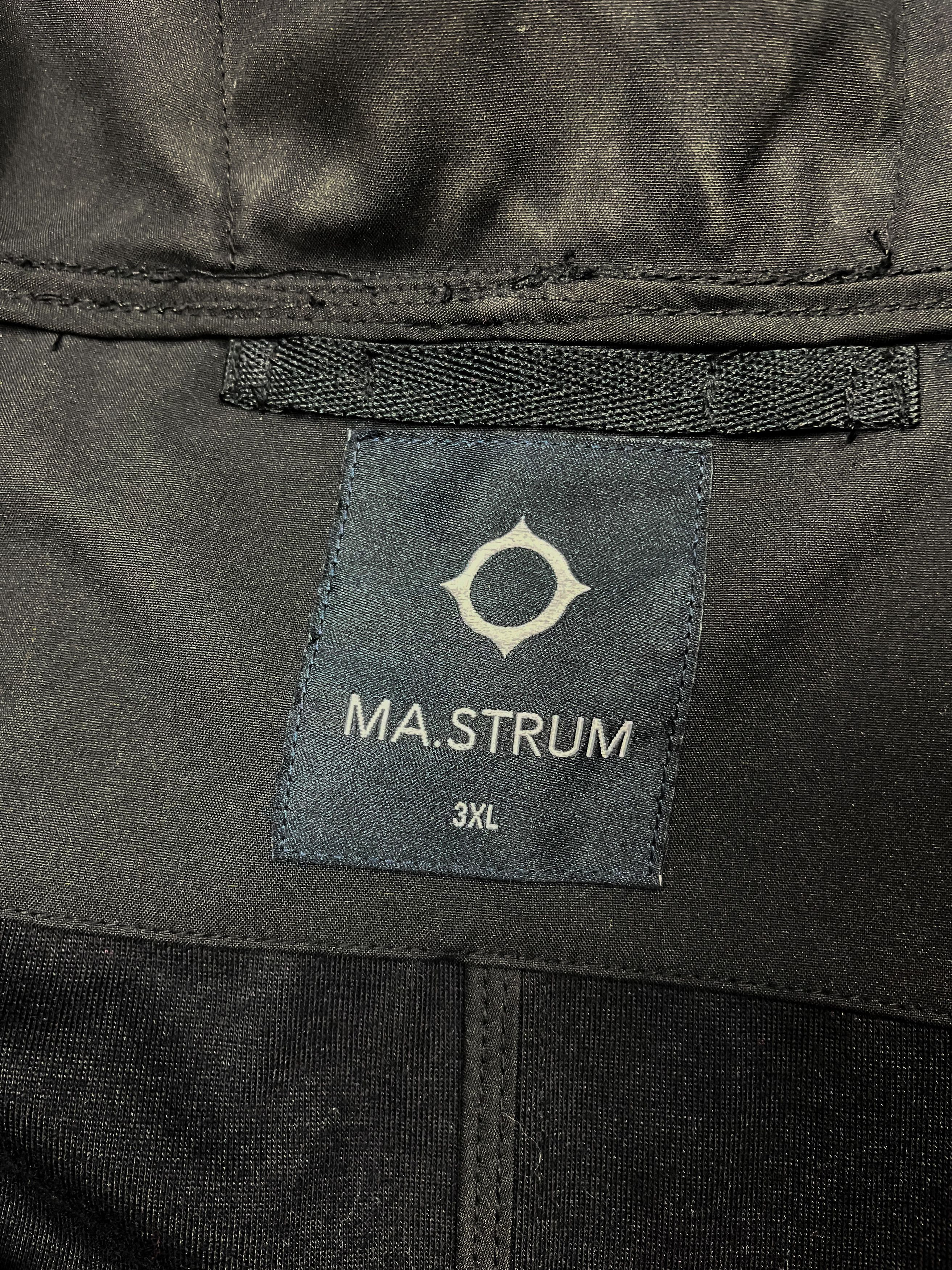 MA.STRUM Ma.Strum black softshell light jacket coat XXXL Size US XXL / EU 58 / 5 - 6 Thumbnail