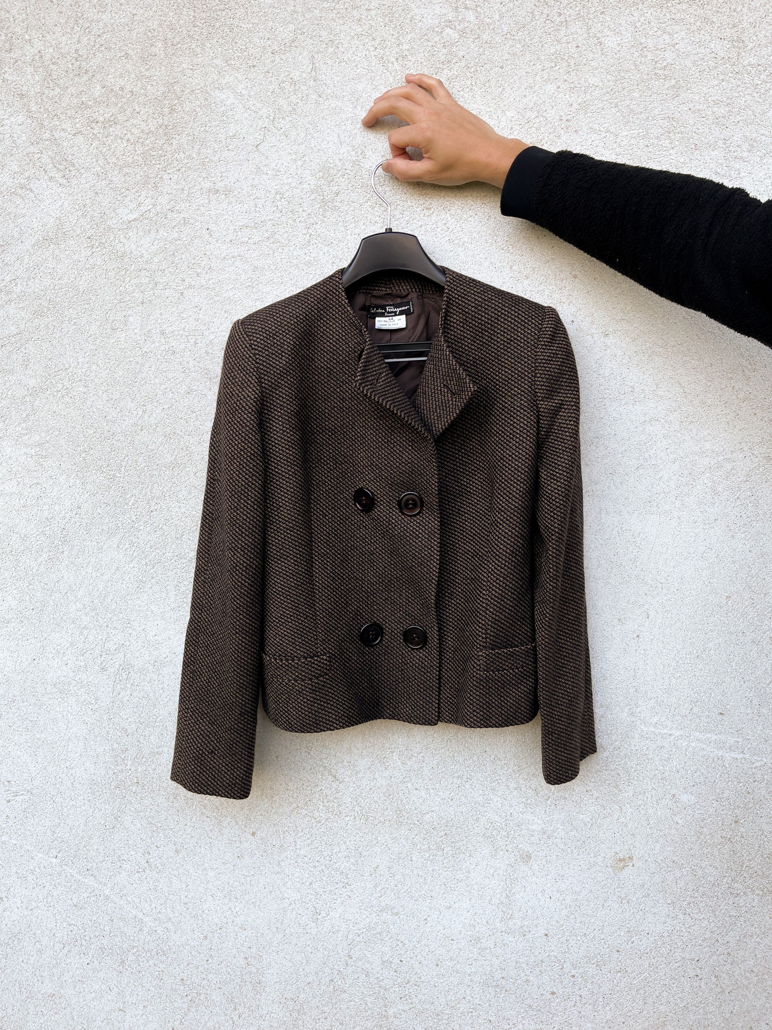 Salvatore Ferragamo salvatore ferragamo wool jacket blazer Size M / US 6-8 / IT 42-44 - 1 Thumbnail