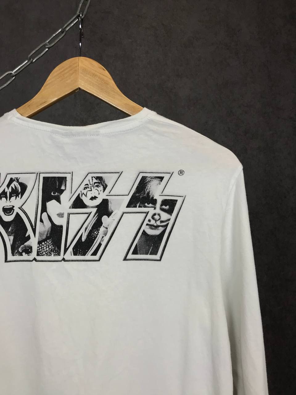 Band Tees × KISS Kiss rock band overprinted longsleeve Size US S / EU 44-46 / 1 - 6 Thumbnail