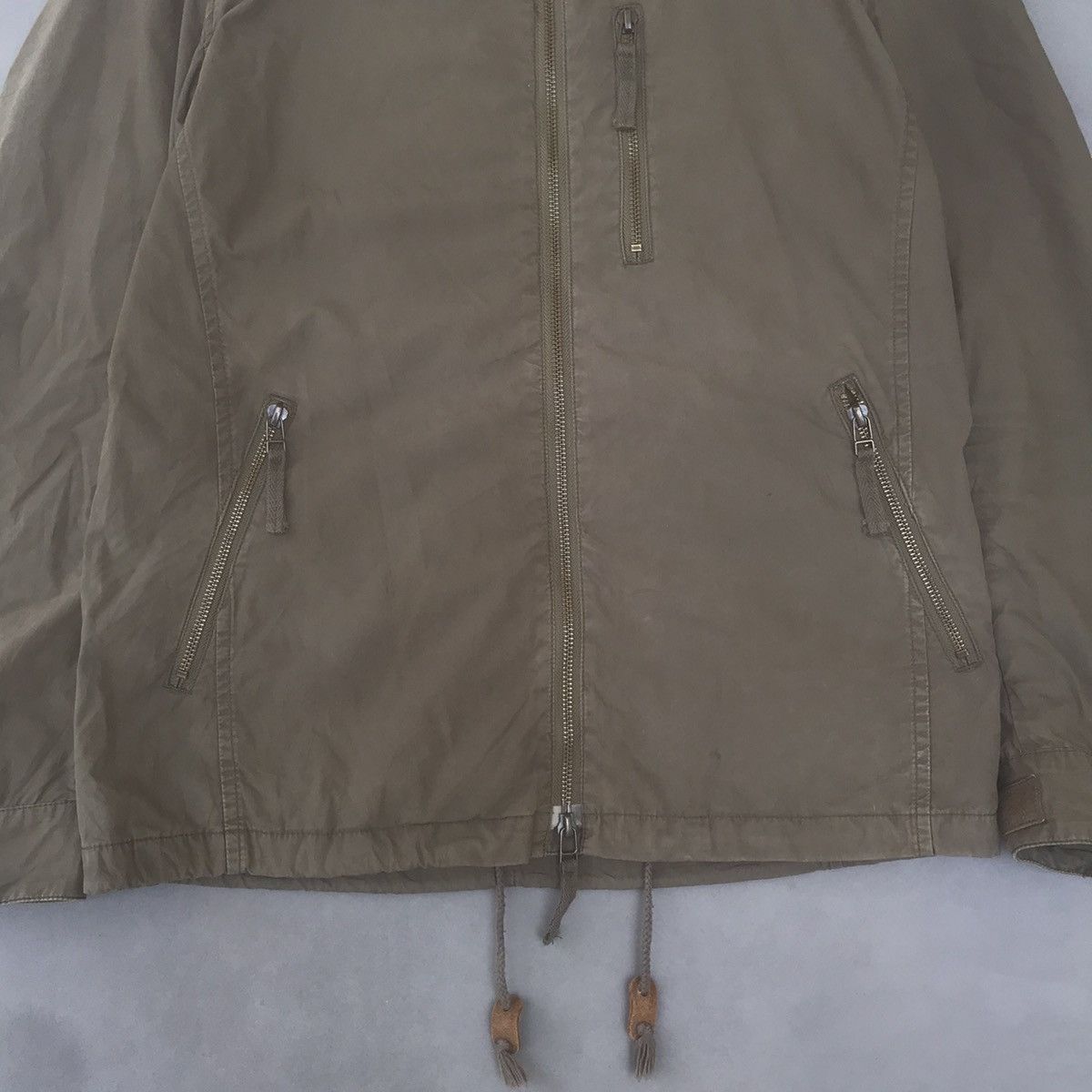 Beams Plus × Japanese Brand × Vintage Vintage Jacket/Windbreaker Beams Heart Olive Green Size US M / EU 48-50 / 2 - 3 Thumbnail