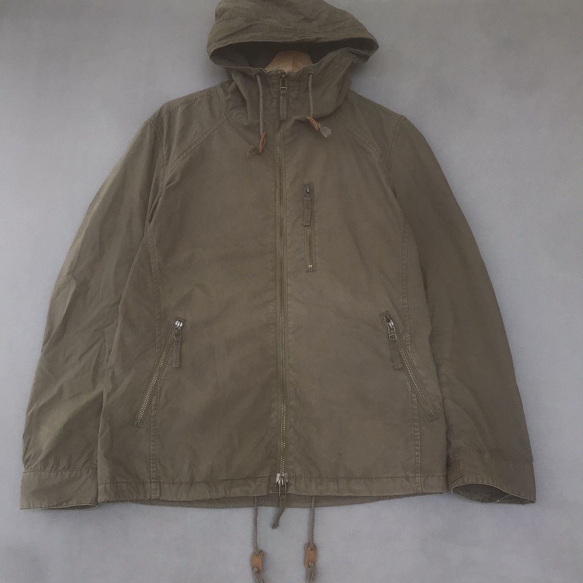 Beams Plus × Japanese Brand × Vintage Vintage Jacket/Windbreaker Beams Heart Olive Green Size US M / EU 48-50 / 2 - 1 Thumbnail