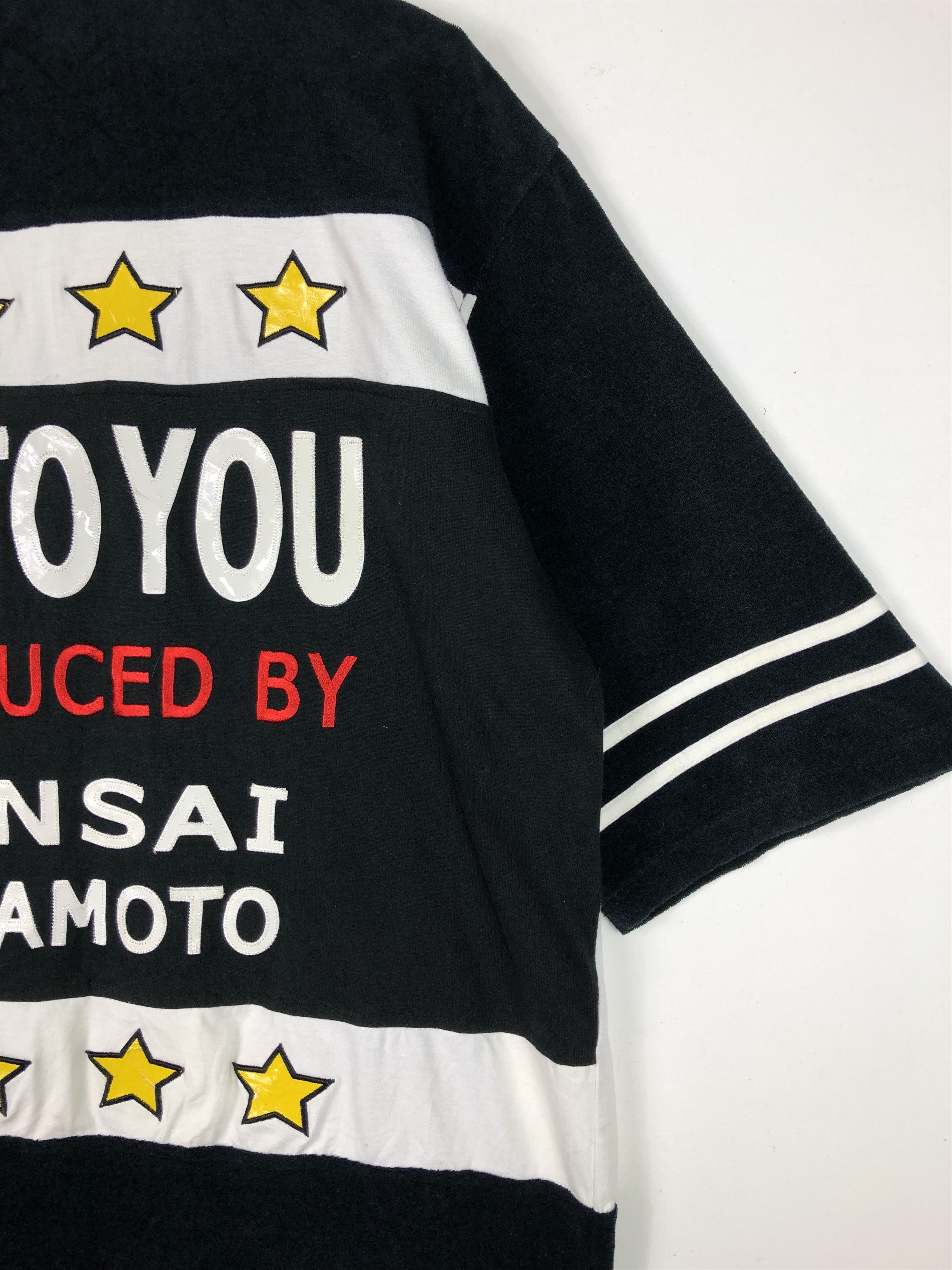 Kansai Yamamoto RARE🔥VINTAGE KANSAI YAMAMOTO U2U S/S SWEATER Size US XL / EU 56 / 4 - 8 Thumbnail