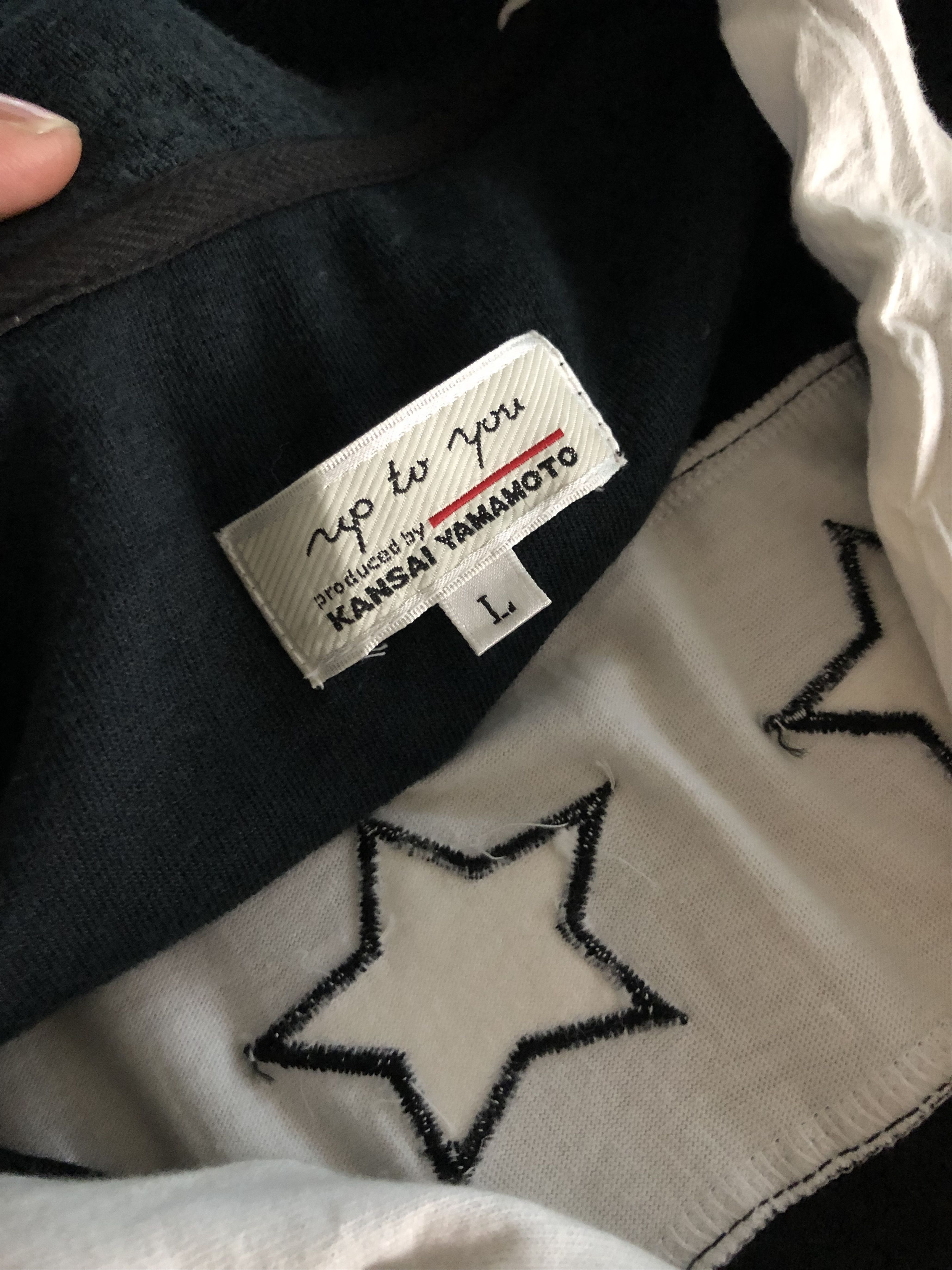 Kansai Yamamoto RARE🔥VINTAGE KANSAI YAMAMOTO U2U S/S SWEATER Size US XL / EU 56 / 4 - 13 Thumbnail