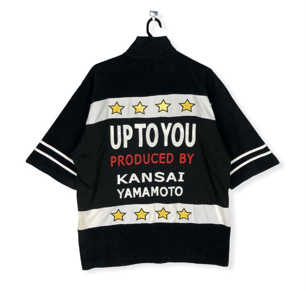 Kansai Yamamoto RARE🔥VINTAGE KANSAI YAMAMOTO U2U S/S SWEATER Size US XL / EU 56 / 4 - 1 Thumbnail