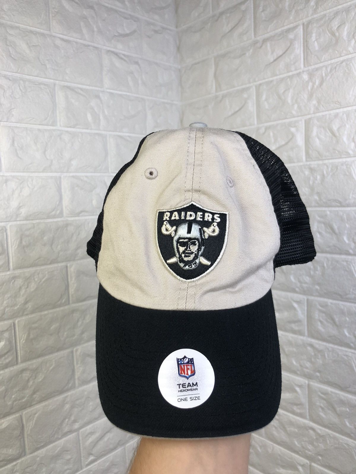 NFL × Vintage Los Angeles Raiders Hat Cap Size ONE SIZE - 2 Thumbnail