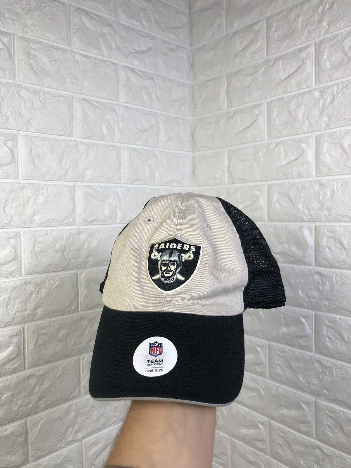 NFL × Vintage Los Angeles Raiders Hat Cap Size ONE SIZE - 1 Thumbnail
