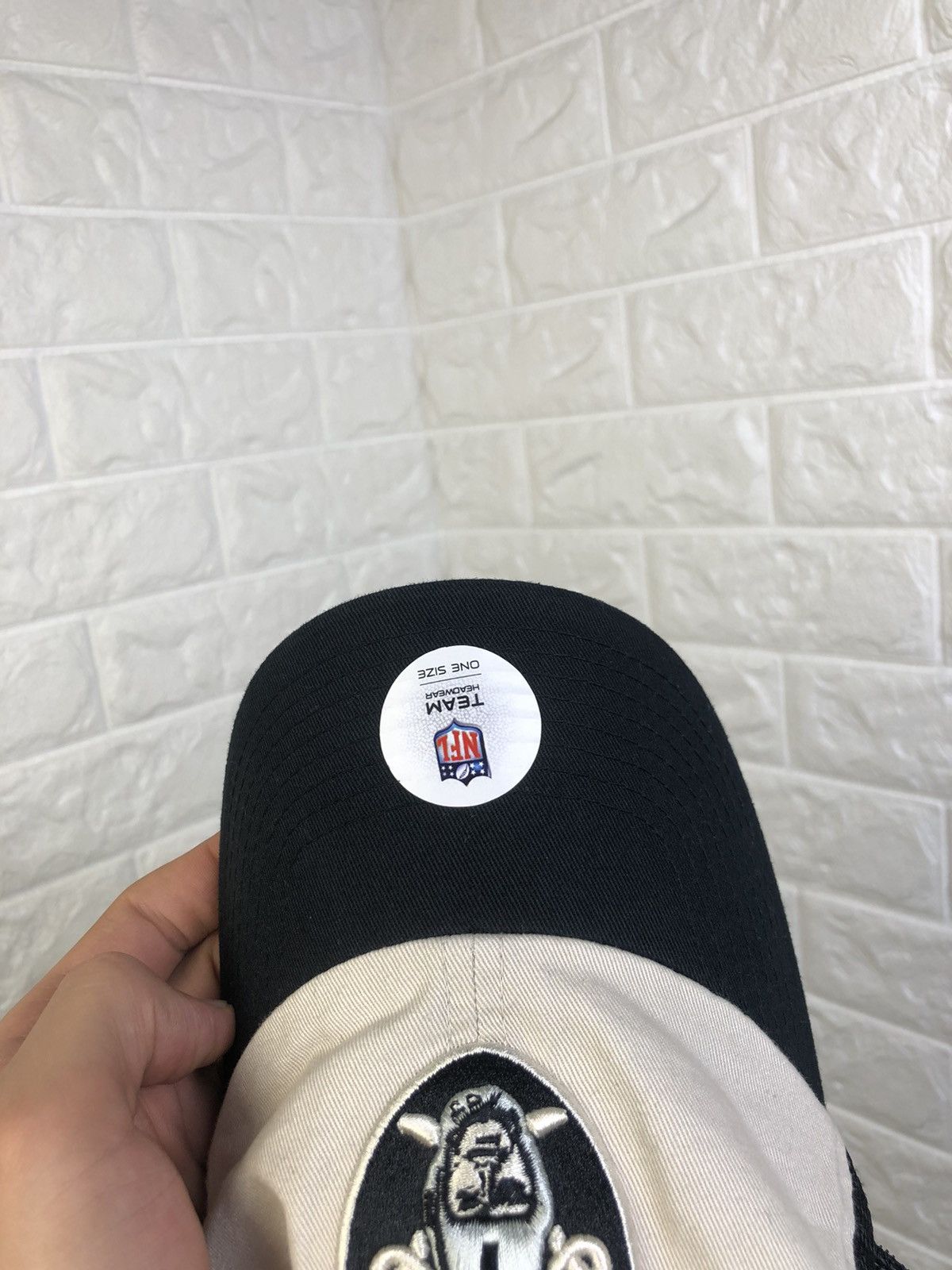 NFL × Vintage Los Angeles Raiders Hat Cap Size ONE SIZE - 6 Thumbnail
