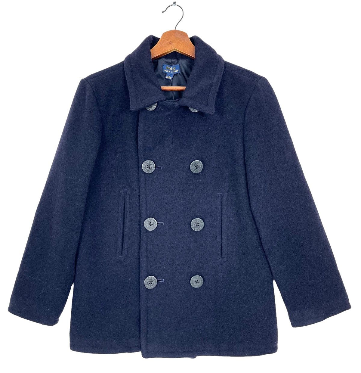 Polo Ralph Lauren Polo Ralph Lauren Wool Peacoat Grailed