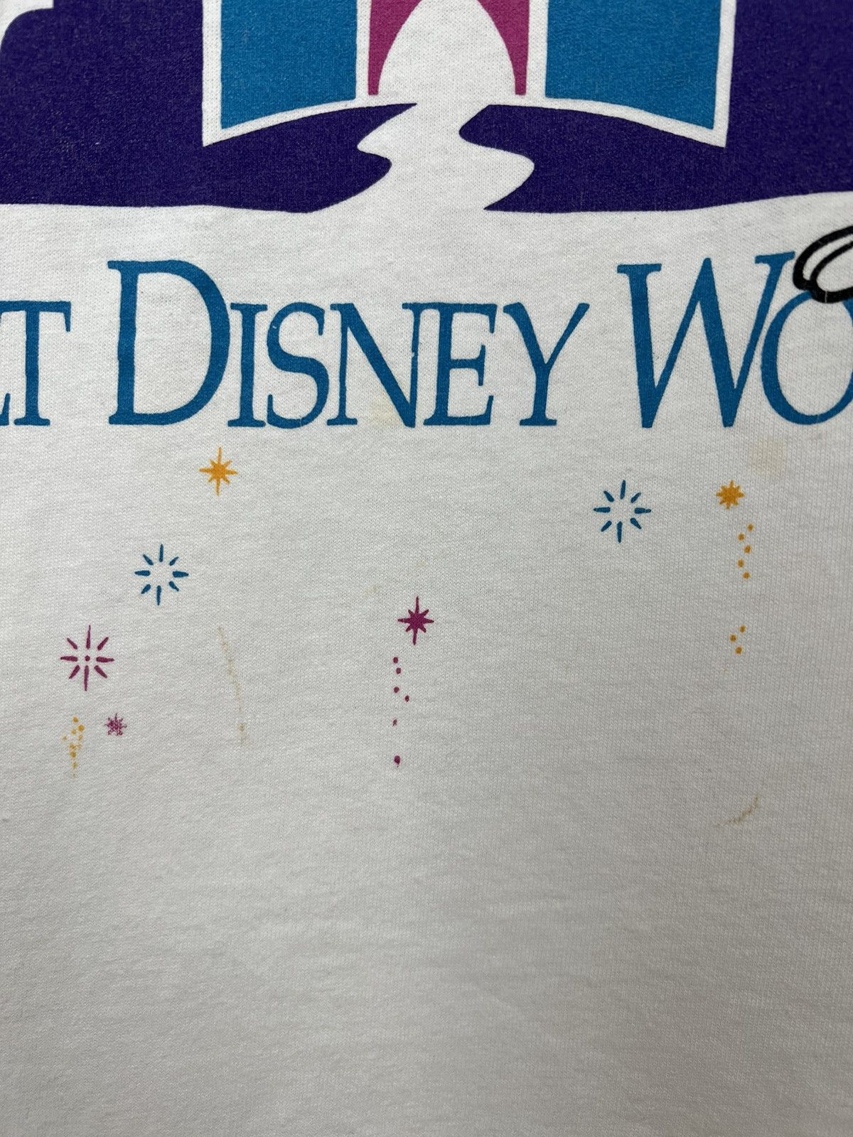 Disney × Mickey Mouse × Vintage Vintage 90s Walt Disney World Tee Size US XL / EU 56 / 4 - 5 Thumbnail