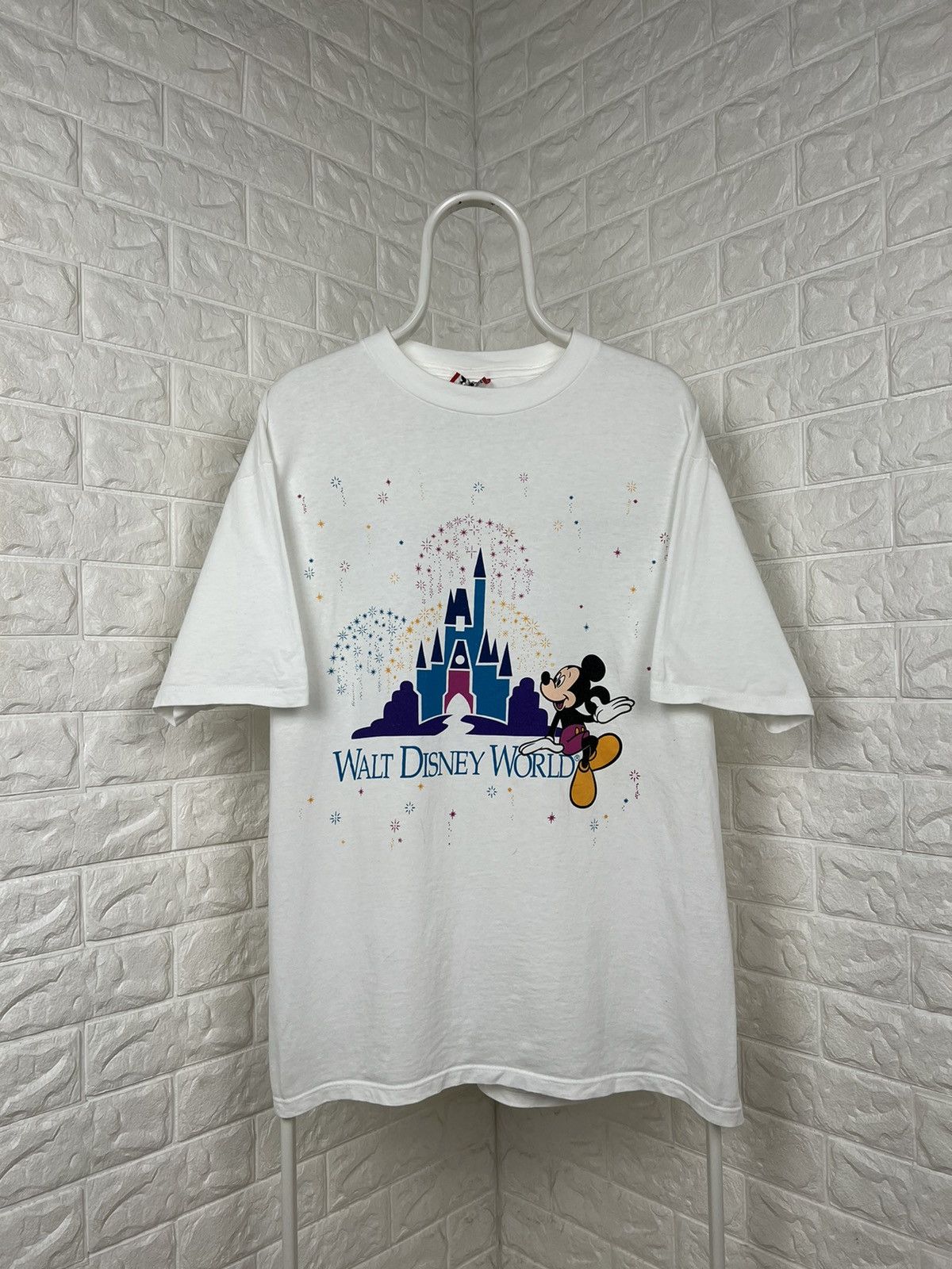 Disney × Mickey Mouse × Vintage Vintage 90s Walt Disney World Tee Size US XL / EU 56 / 4 - 1 Thumbnail