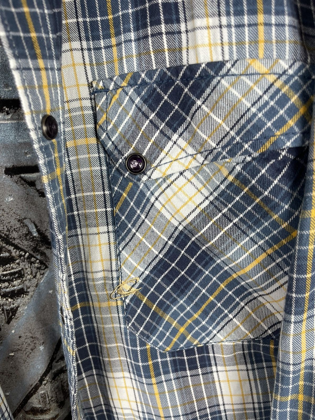 O'Neill O’Neill California Santa Cruz vintage flannel big logo shirt Size US XXL / EU 58 / 5 - 17 Thumbnail