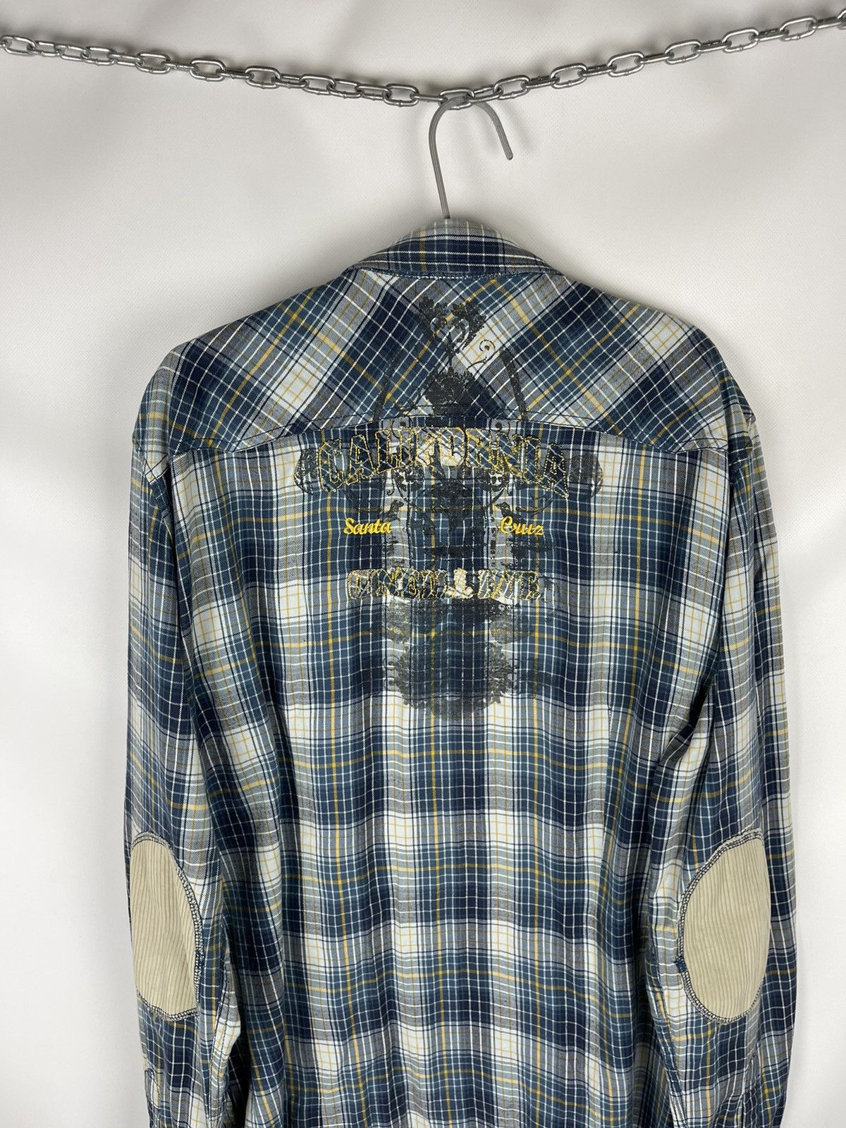 O'Neill O’Neill California Santa Cruz vintage flannel big logo shirt Size US XXL / EU 58 / 5 - 3 Thumbnail
