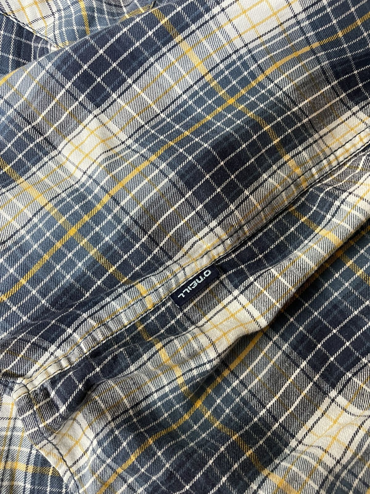 O'Neill O’Neill California Santa Cruz vintage flannel big logo shirt Size US XXL / EU 58 / 5 - 25 Thumbnail