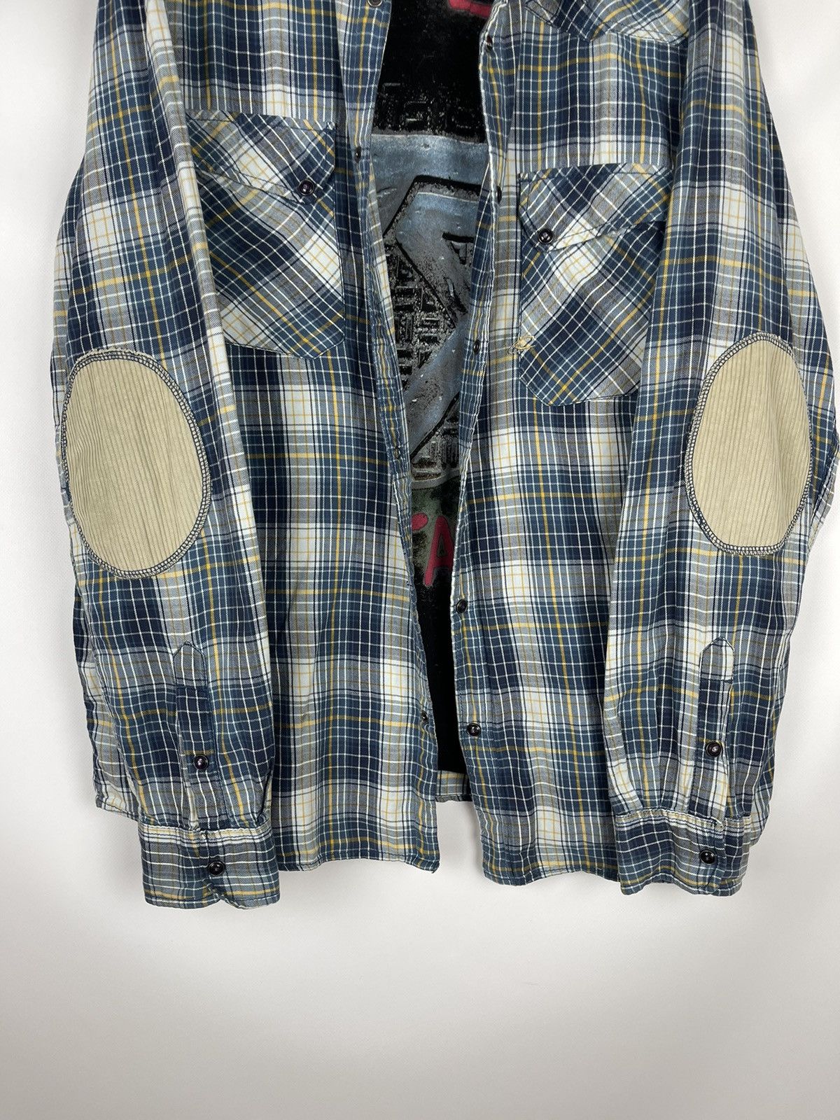 O'Neill O’Neill California Santa Cruz vintage flannel big logo shirt Size US XXL / EU 58 / 5 - 9 Thumbnail