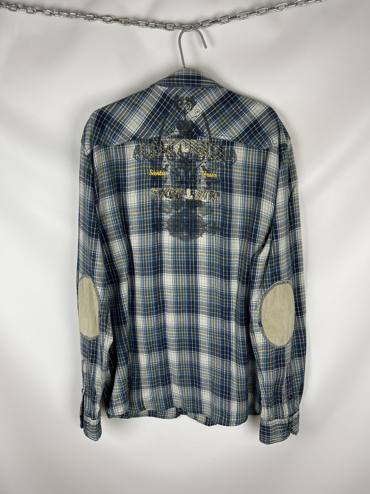 O'Neill O’Neill California Santa Cruz vintage flannel big logo shirt Size US XXL / EU 58 / 5 - 2 Thumbnail