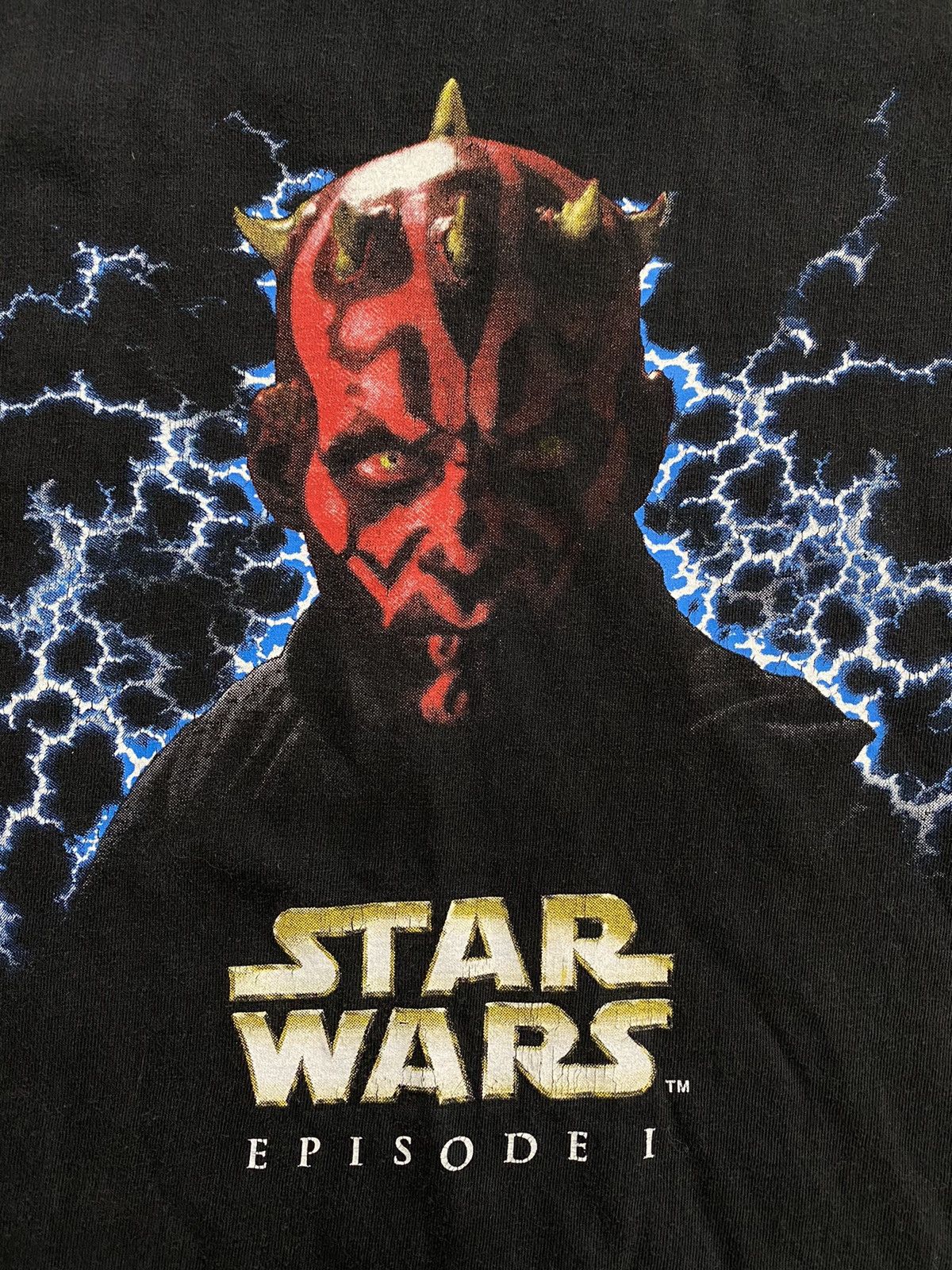 Vintage Vintage Star Wars Darth Maul Shirt Size US L / EU 52-54 / 3 - 2 Thumbnail