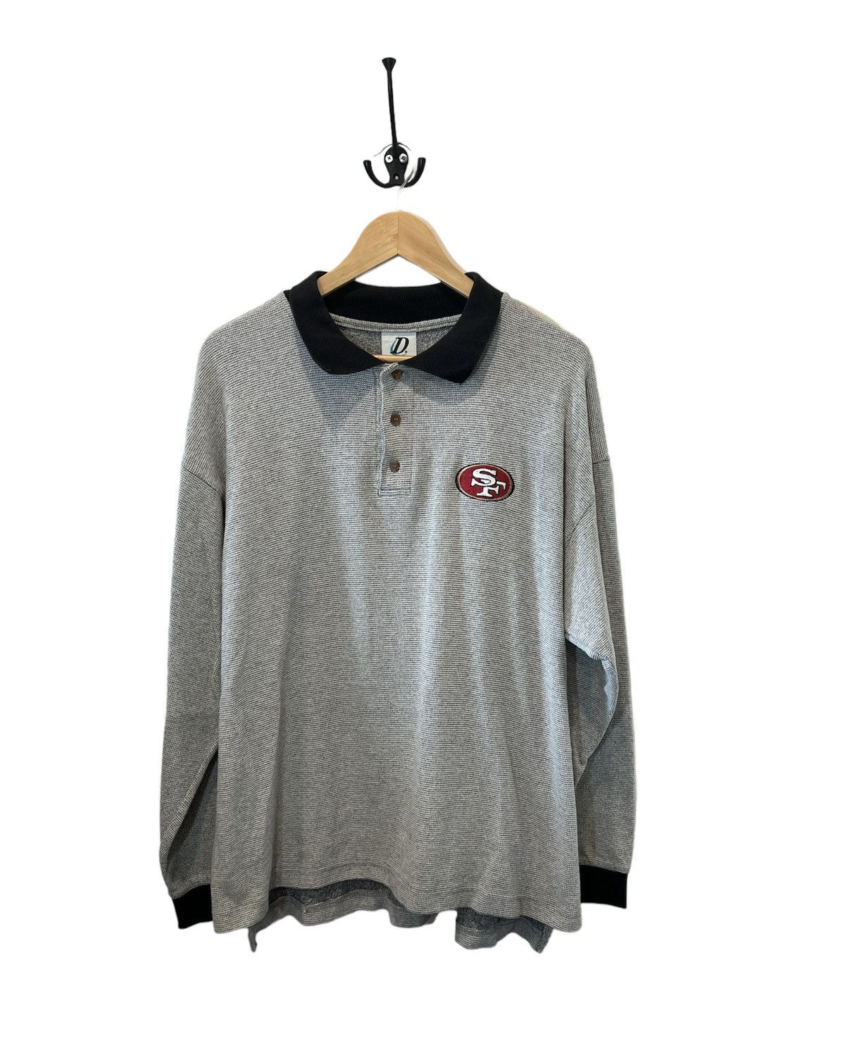 NFL × Vintage Vintage SF 49ER’S Embroidered Polo Size US XL / EU 56 / 4 - 1 Thumbnail