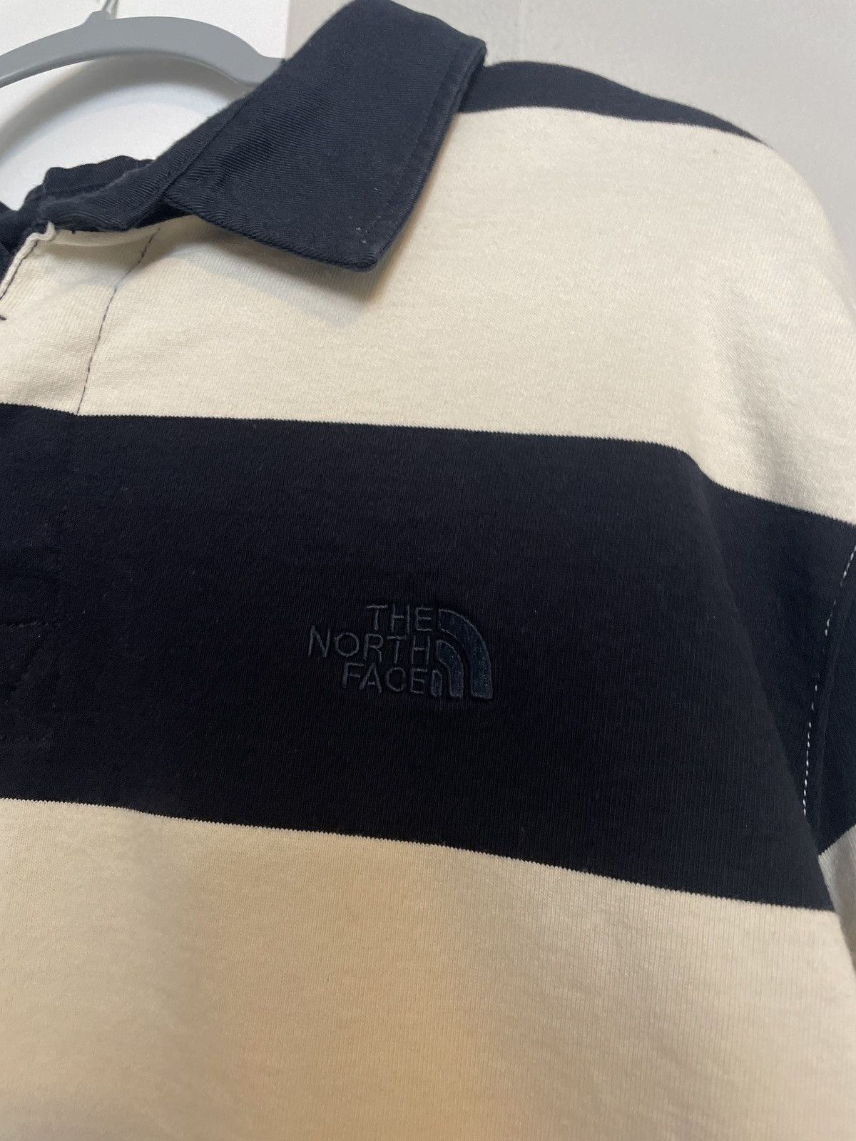 The North Face vintage north face striped l/s Size US L / EU 52-54 / 3 - 2 Thumbnail