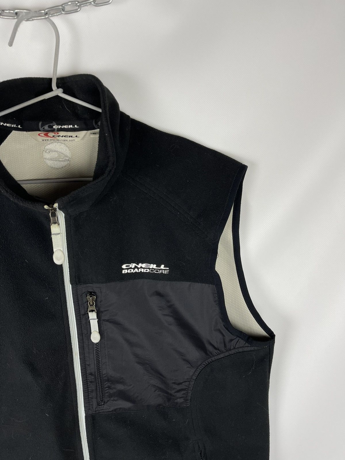 O'Neill O’Neill vintage black fleece vest gilet with nylon pocket Size US XL / EU 56 / 4 - 7 Thumbnail
