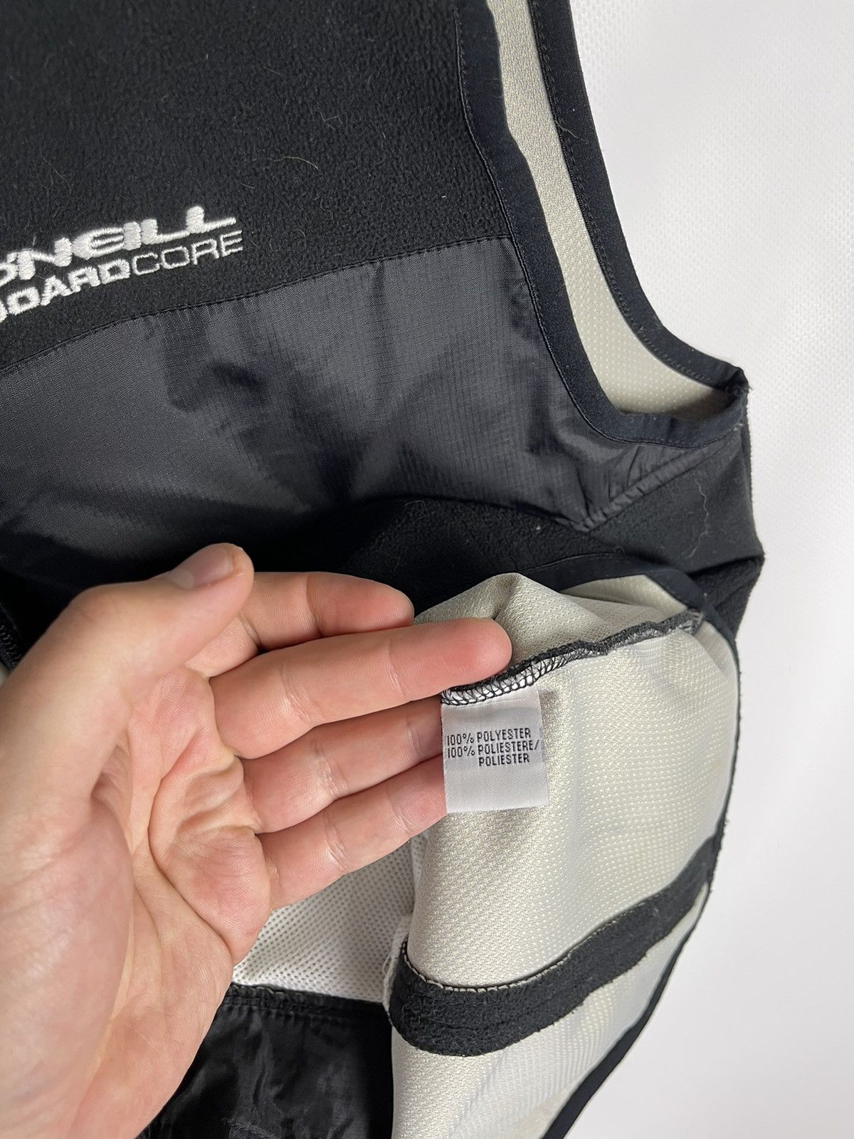 O'Neill O’Neill vintage black fleece vest gilet with nylon pocket Size US XL / EU 56 / 4 - 9 Thumbnail
