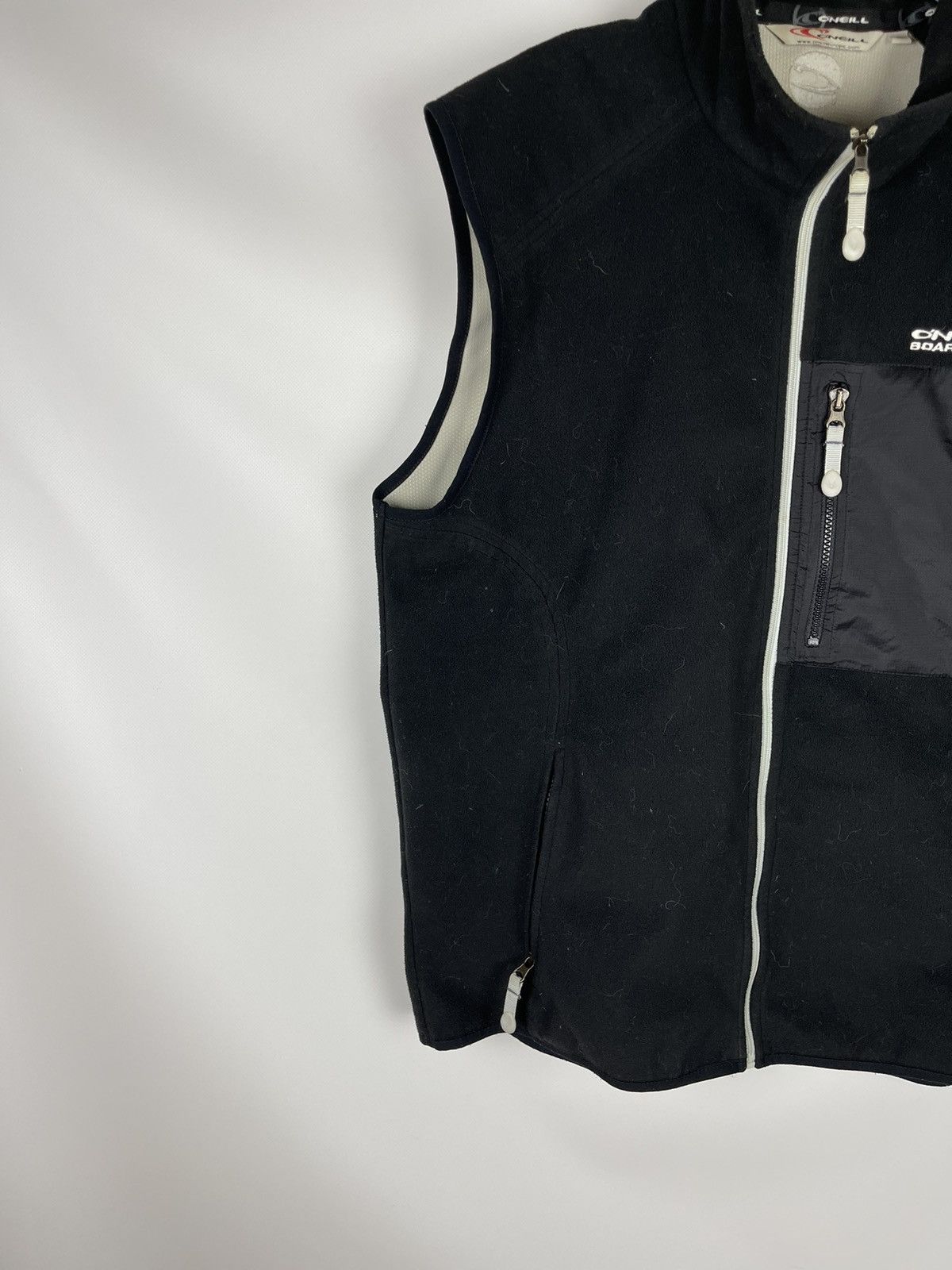 O'Neill O’Neill vintage black fleece vest gilet with nylon pocket Size US XL / EU 56 / 4 - 5 Thumbnail