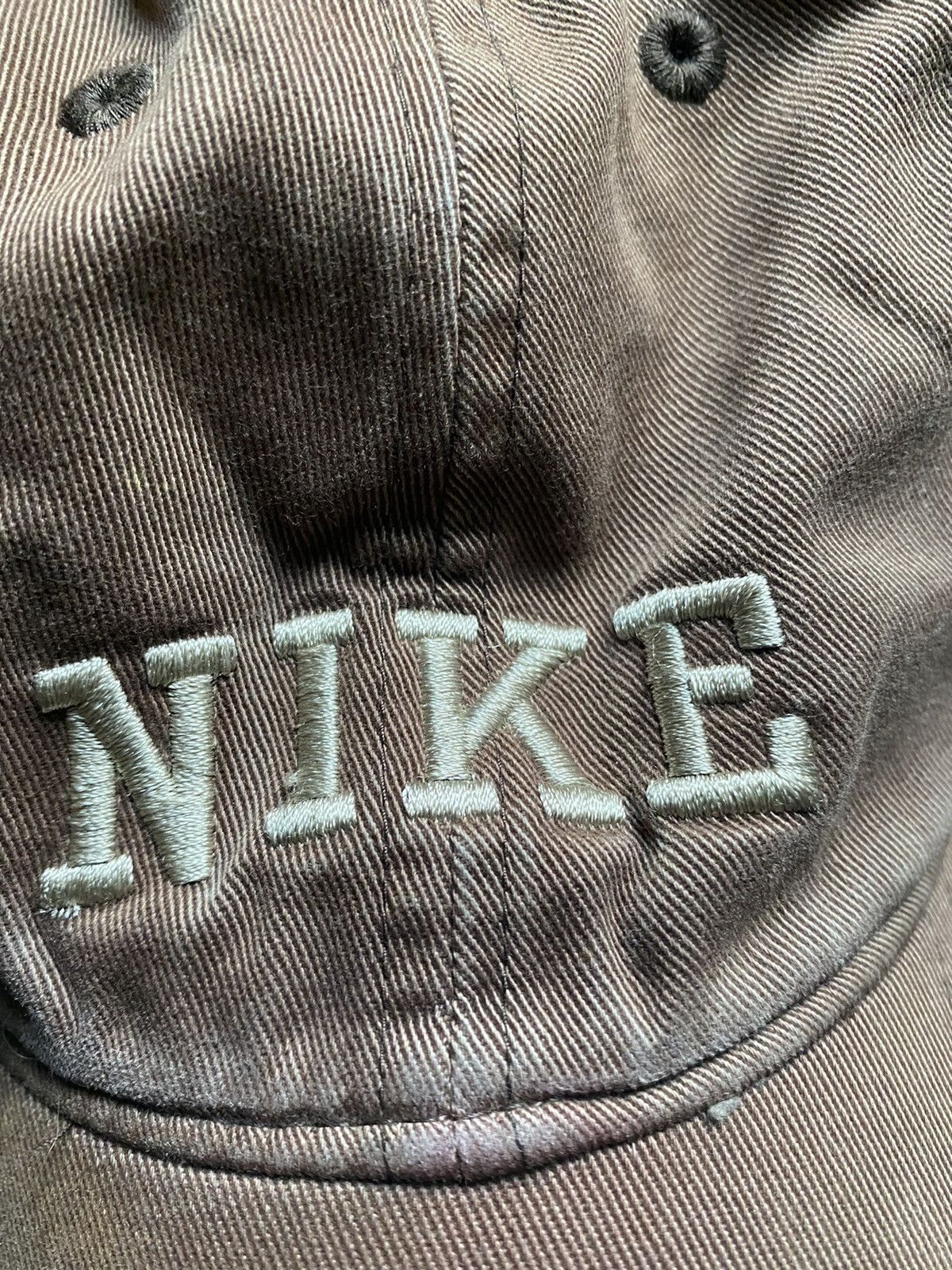 Nike Vintage Nike hat mocha brown Size ONE SIZE - 4 Thumbnail