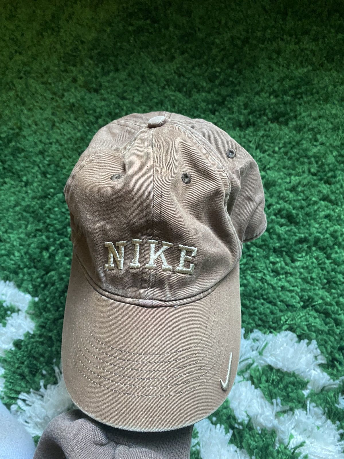 Nike Vintage Nike hat mocha brown Size ONE SIZE - 2 Preview