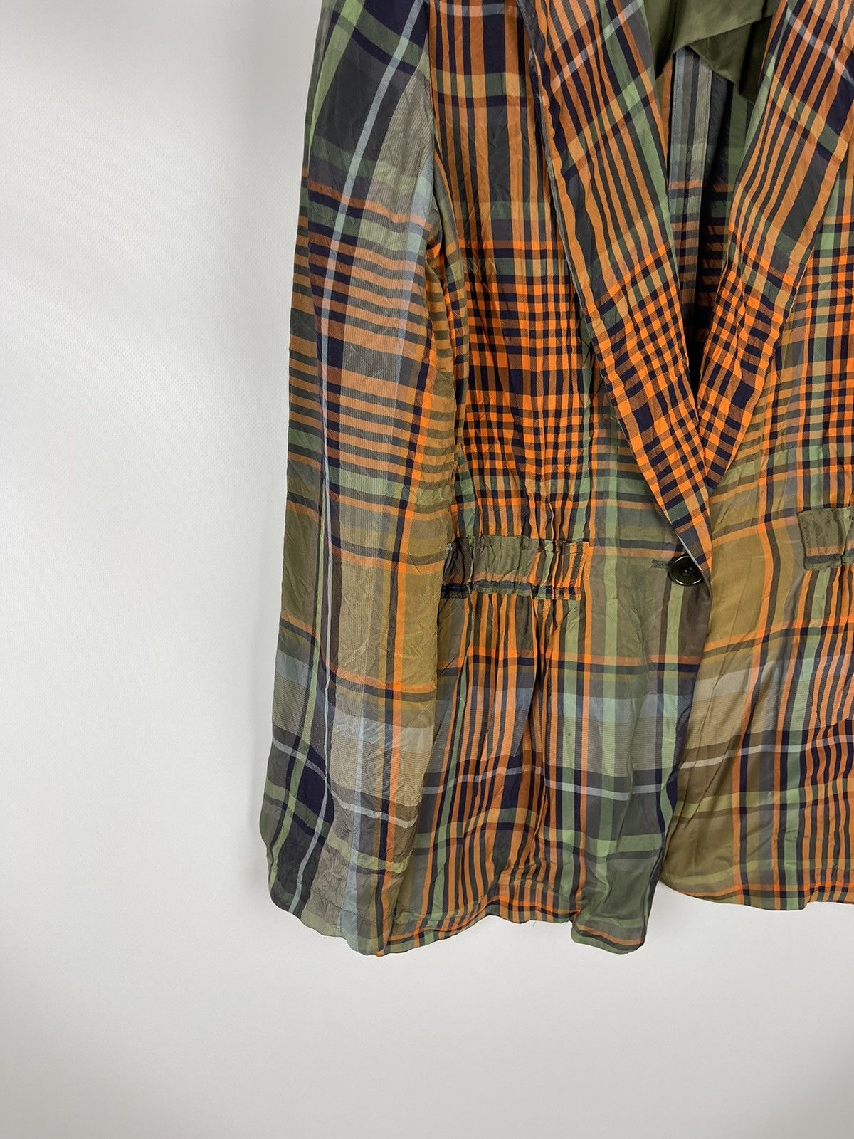 Aspesi Aspesi multicolor checkered viscose blazer jacket Size S / US 4 / IT 40 - 5 Thumbnail