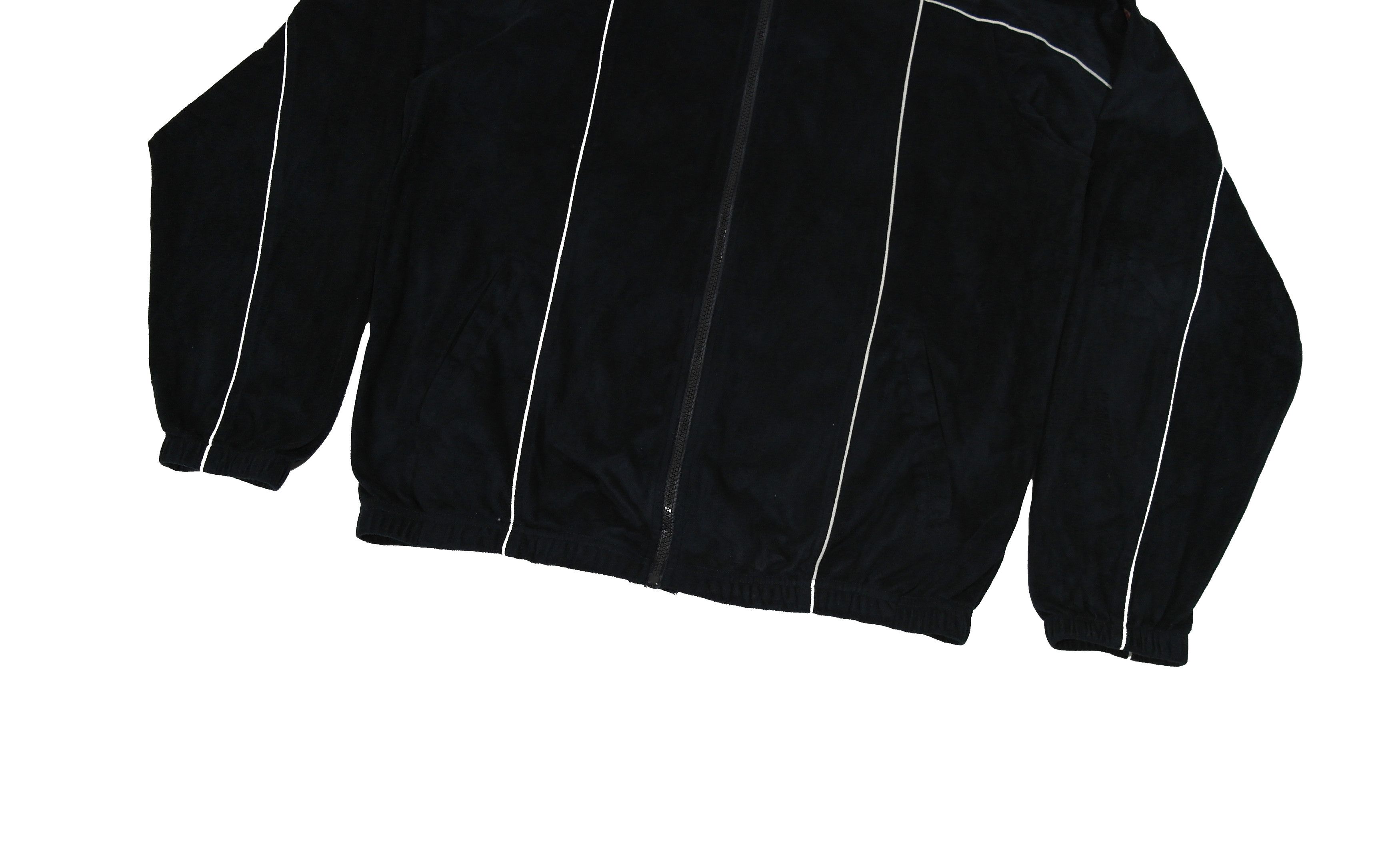 Fila Fila White Line Velour Sweatshirt Size L Dark Blue Size US L / EU 52-54 / 3 - 5 Thumbnail