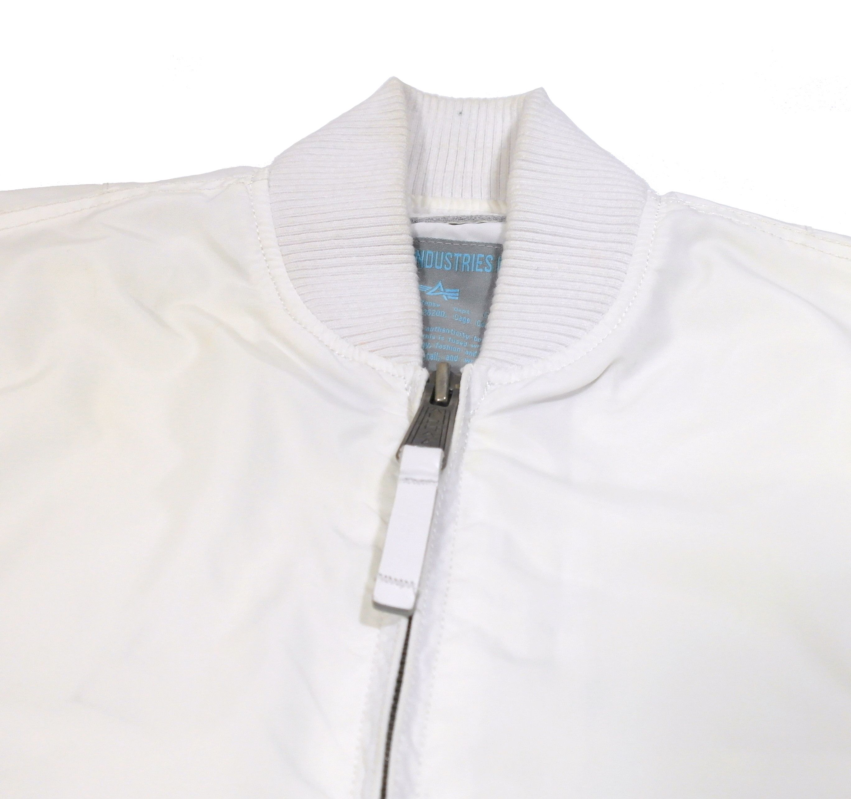Alpha Industries Alpha Industries Bomber Nylon LKZ10014 White Size L / US 10 / IT 46 - 3 Thumbnail