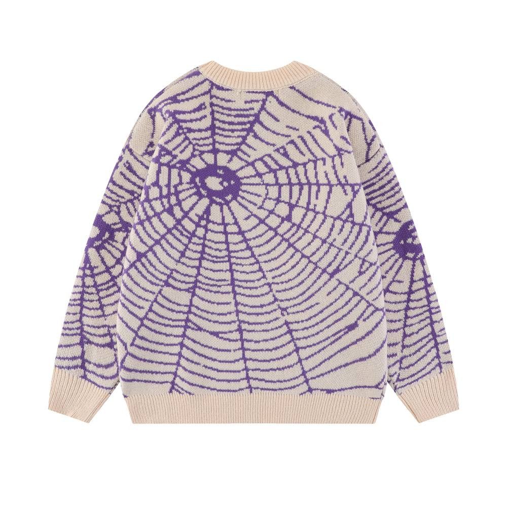 Japanese Brand × Vintage punk sweater cobweb Size US S / EU 44-46 / 1 - 1 Thumbnail