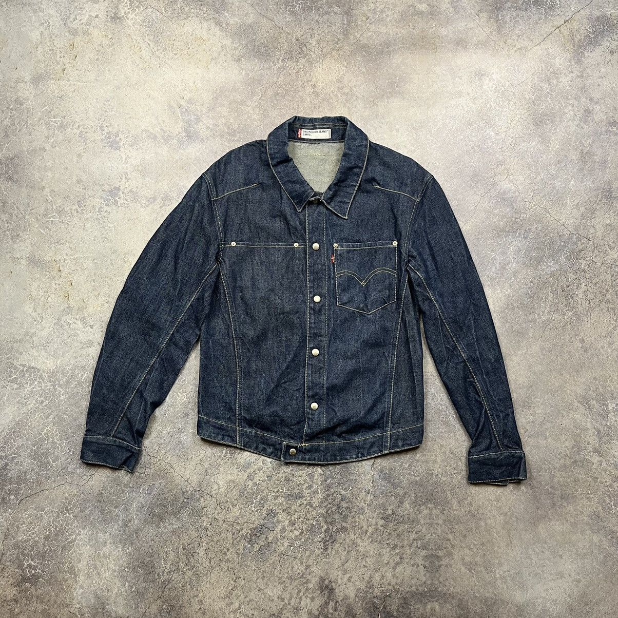 Levi's VINTAGE 2000’s LEVI’S ENGINEERED TRUCKER JACKET DENIM | Grailed