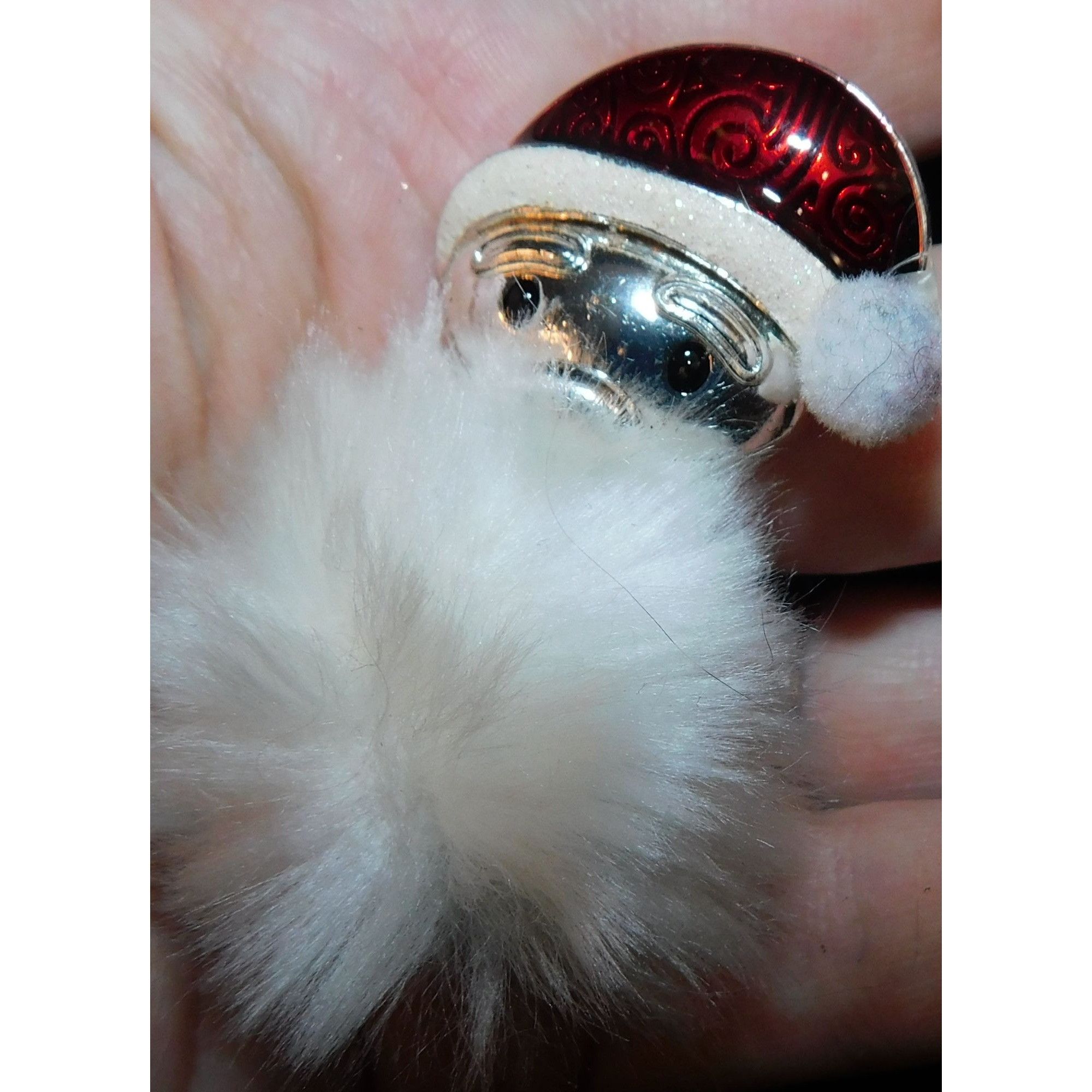 Other Fluffy Bearded Santa Brooch Size ONE SIZE - 6 Preview