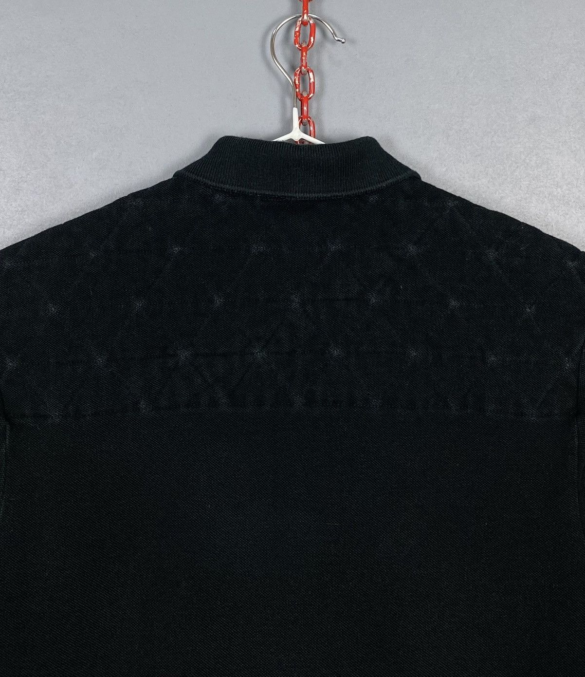 Lacoste LACOSTE LIVE Polo Shirt Black Quilted Shoulders Short Sleeve Size US S / EU 44-46 / 1 - 6 Thumbnail