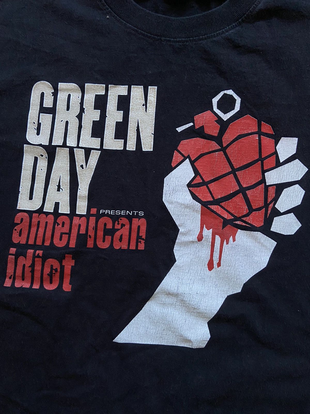 Band Tees × Vintage Vintage Green Day American idiot t shirt / tee Size US XL / EU 56 / 4 - 5 Thumbnail