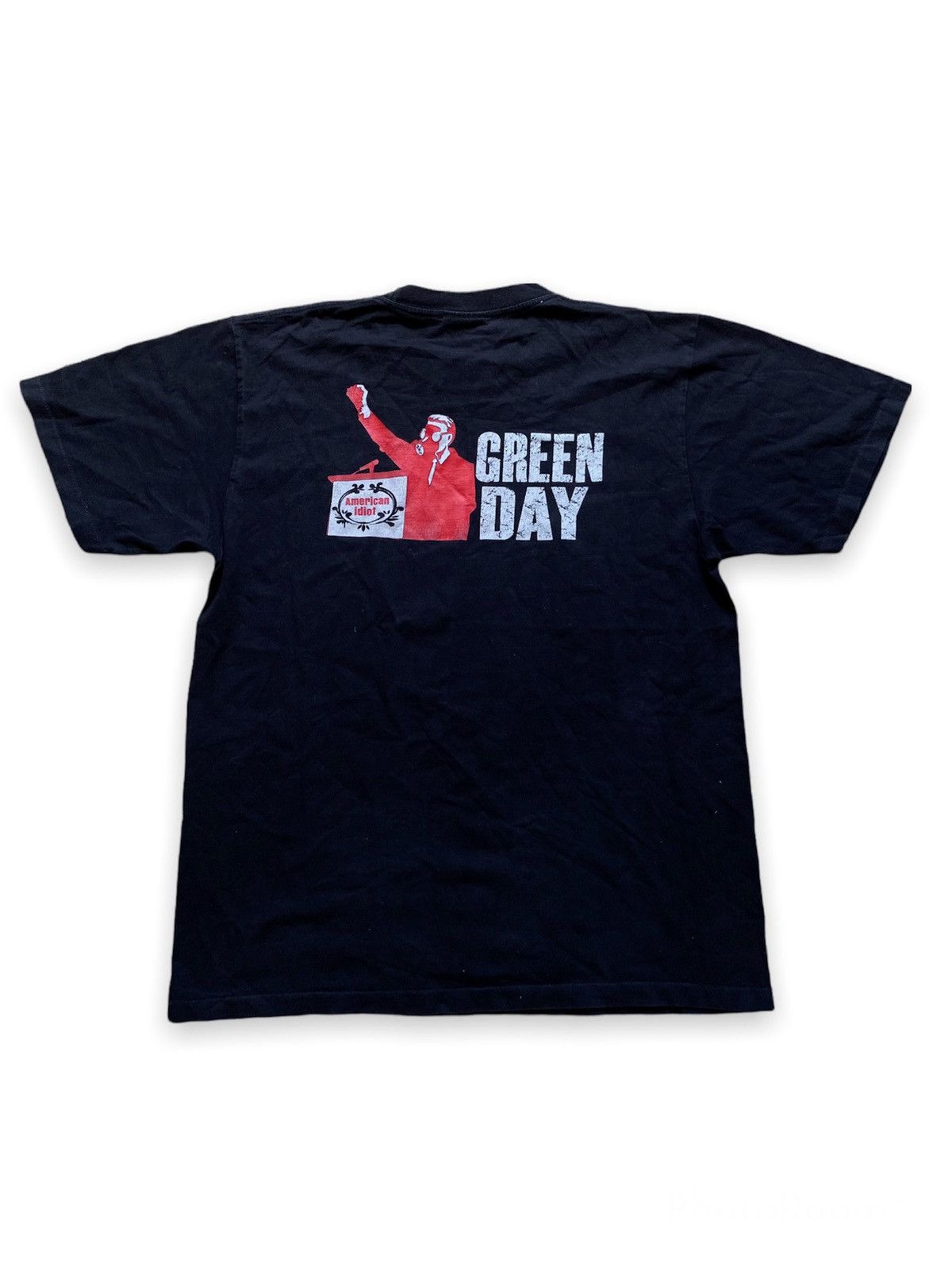 Band Tees × Vintage Vintage Green Day American idiot t shirt / tee Size US XL / EU 56 / 4 - 2 Thumbnail