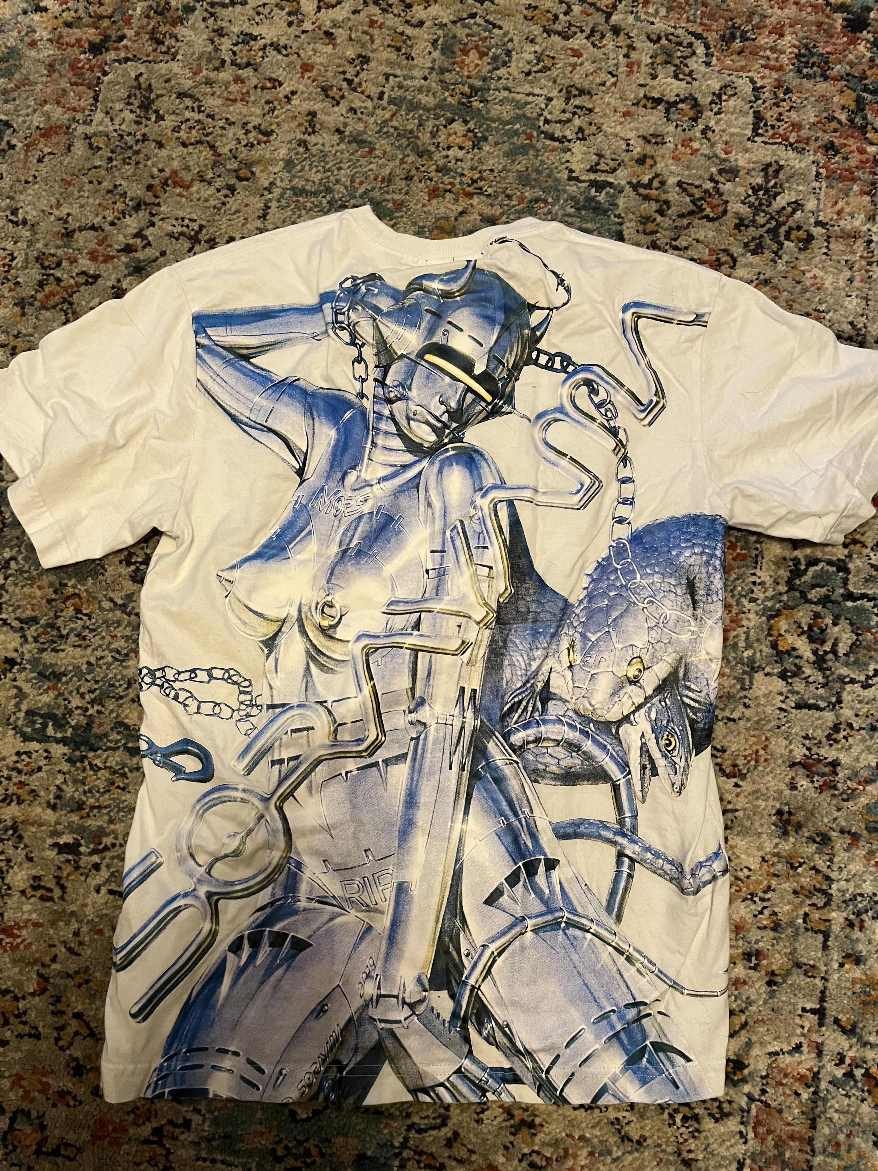 Sorayama Robot Print Boyfriend Shirt main image 1