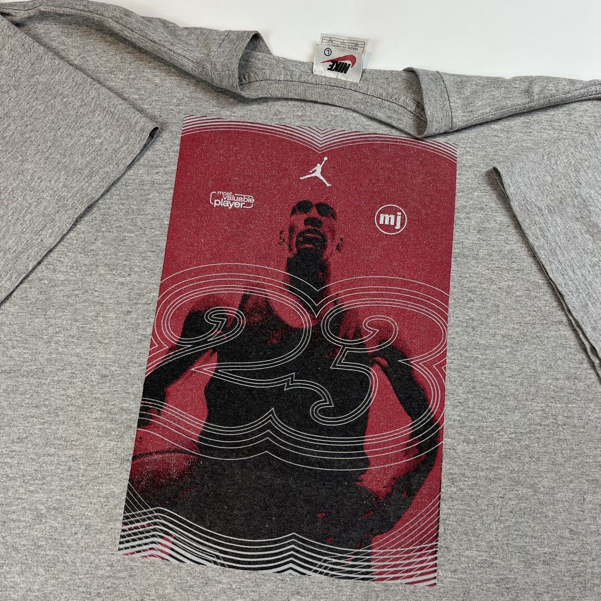 Nike Vintage Nike Michael Jordan MVP T-Shirt Size L Size US XL / EU 56 / 4 - 2 Thumbnail