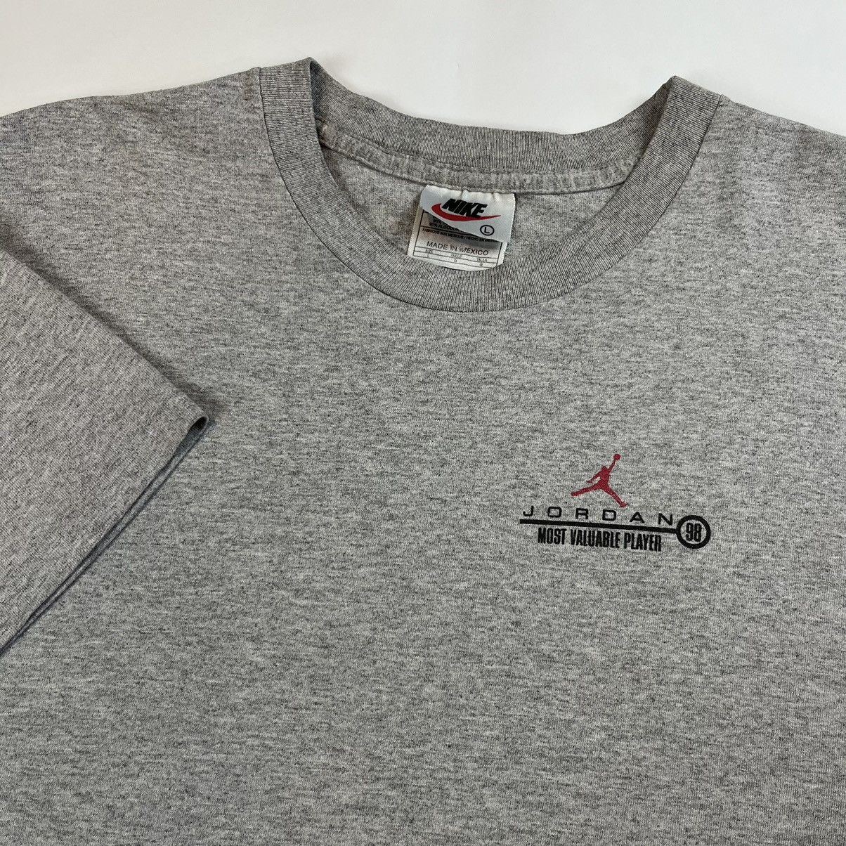 Nike Vintage Nike Michael Jordan MVP T-Shirt Size L Size US XL / EU 56 / 4 - 3 Thumbnail