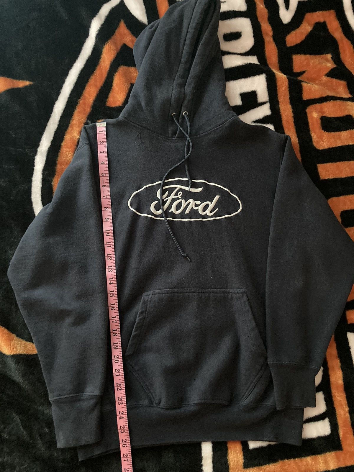 Ford Vintage FORD Hoodie Pullover Big Logo 0969 AI Grailed