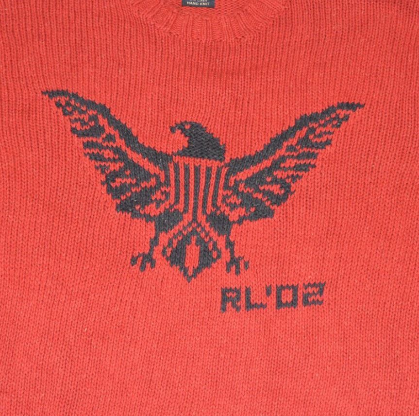 Polo Ralph Lauren Vintage Polo Ralph Lauren 02 Eagle Crest Knit. Size Xl Size US XL / EU 56 / 4 - 6 Thumbnail