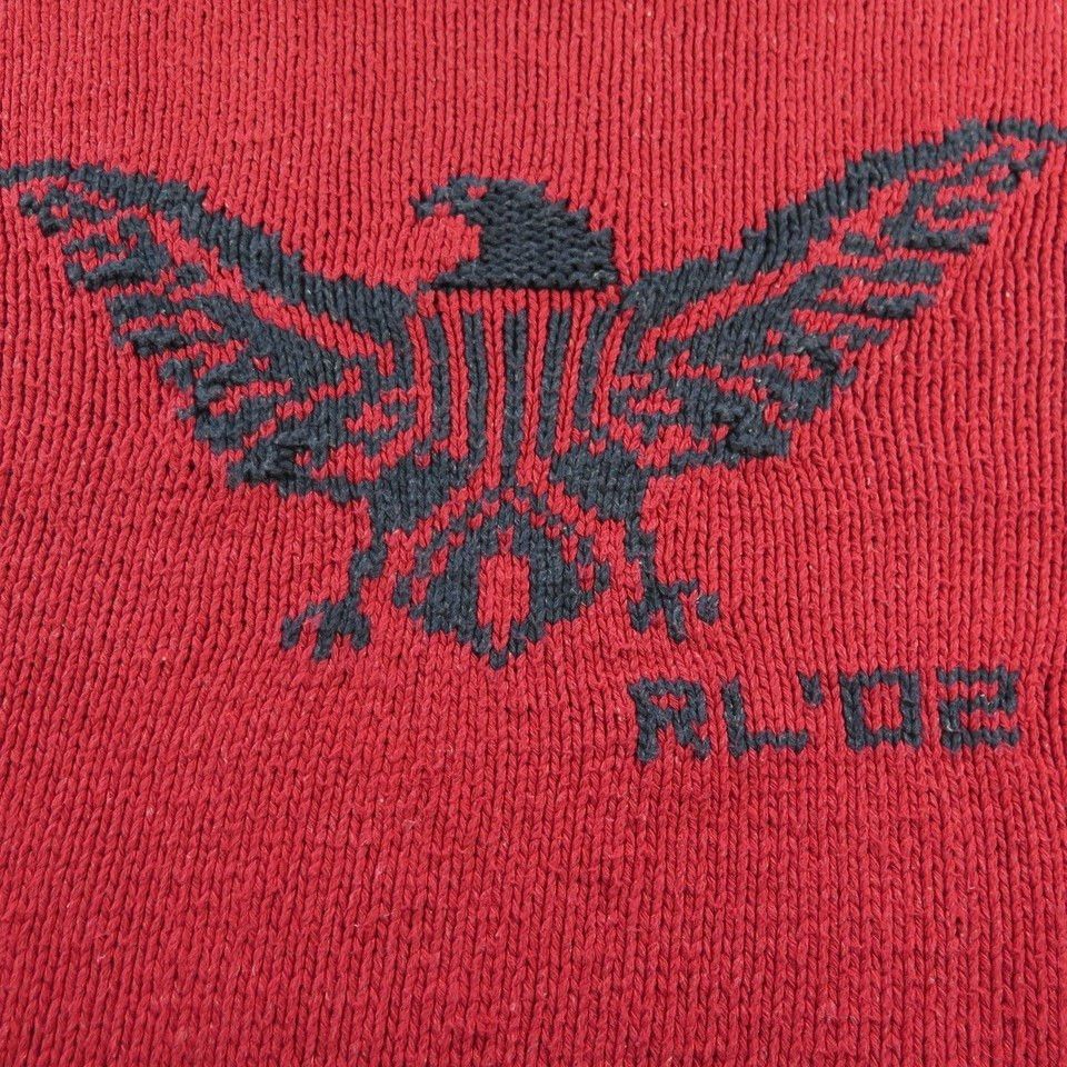 Polo Ralph Lauren Vintage Polo Ralph Lauren 02 Eagle Crest Knit. Size Xl Size US XL / EU 56 / 4 - 3 Thumbnail